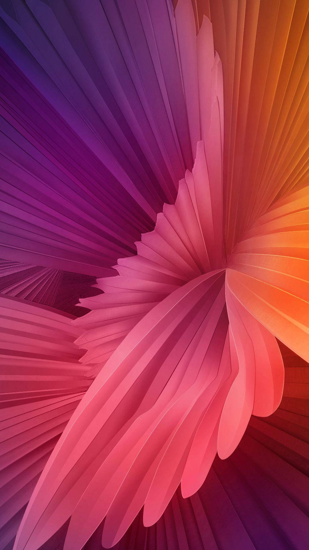 Xiaomi, abstract art, purple, Full HD Phone Wallpaper