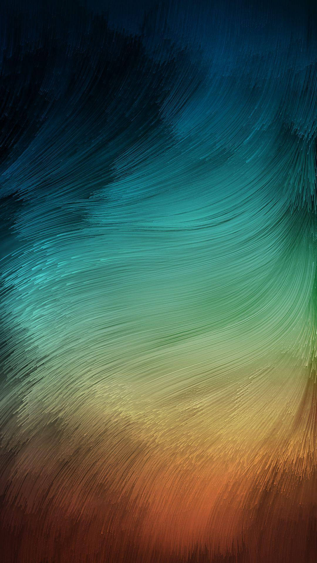 Xiaomi, abstract painting, deep blue, Full HD Phone Wallpaper