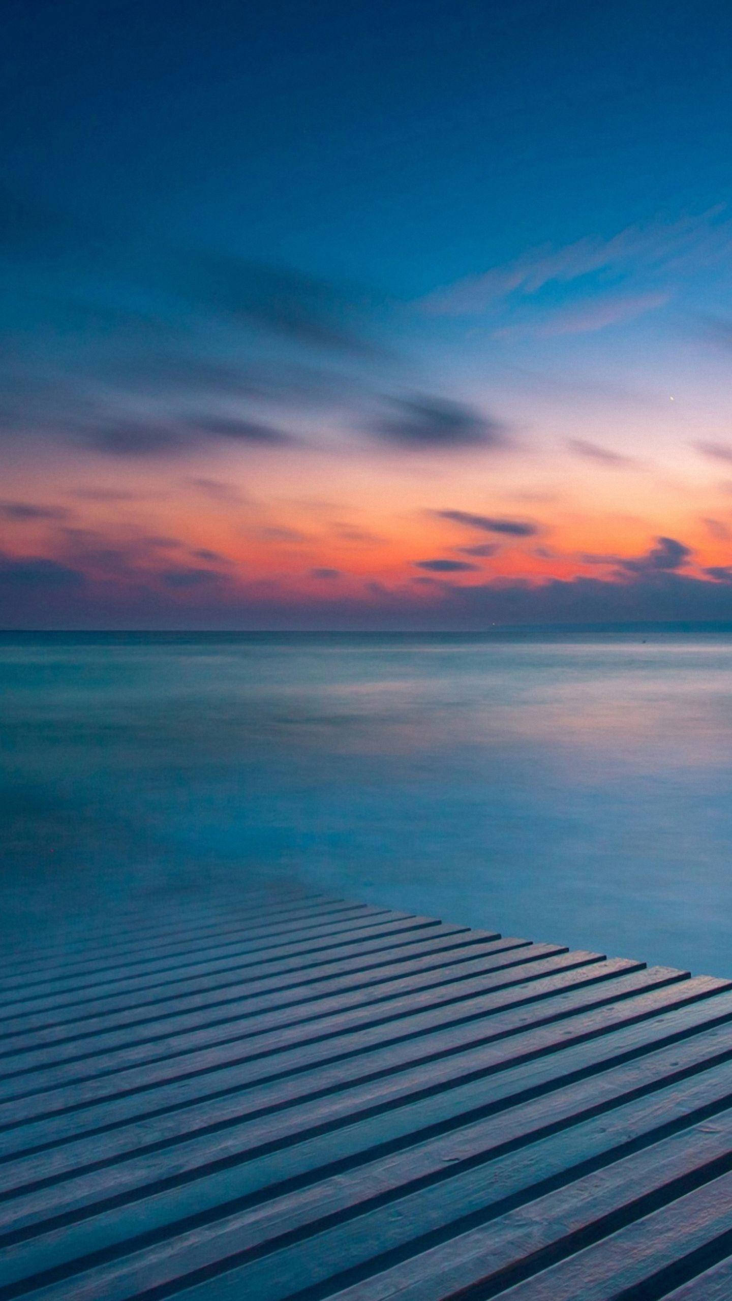 Xiaomi, Bridge, Sea, 2K Phone Wallpaper