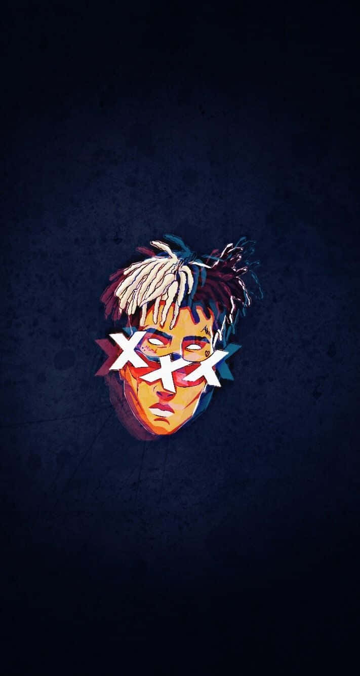 XXXTentacion, dreadlocks, X's over eyes, HD Phone Wallpaper