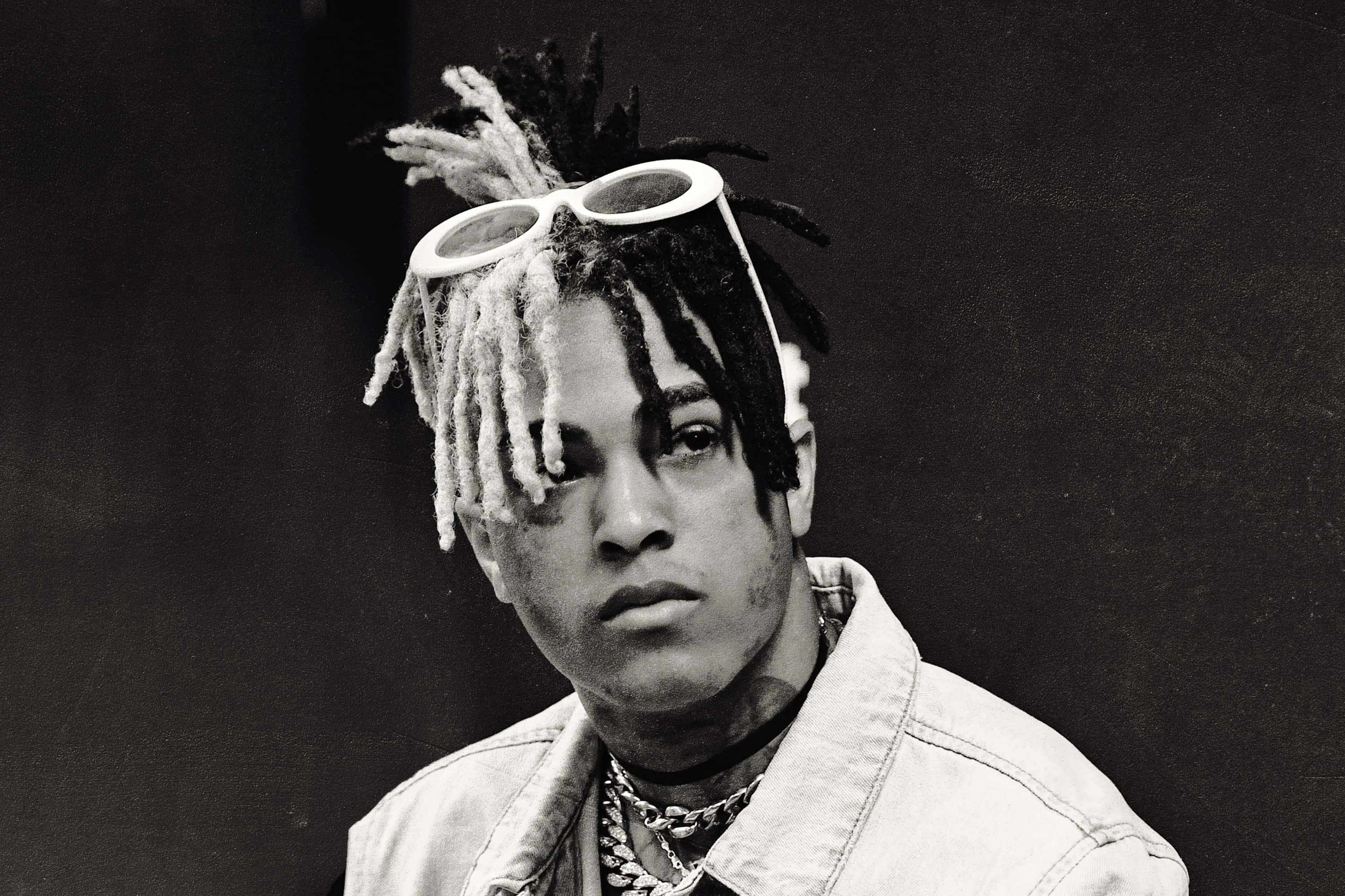 XXXTentacion, dreadlocks, white-rimmed glasses, 2K Desktop Wallpaper