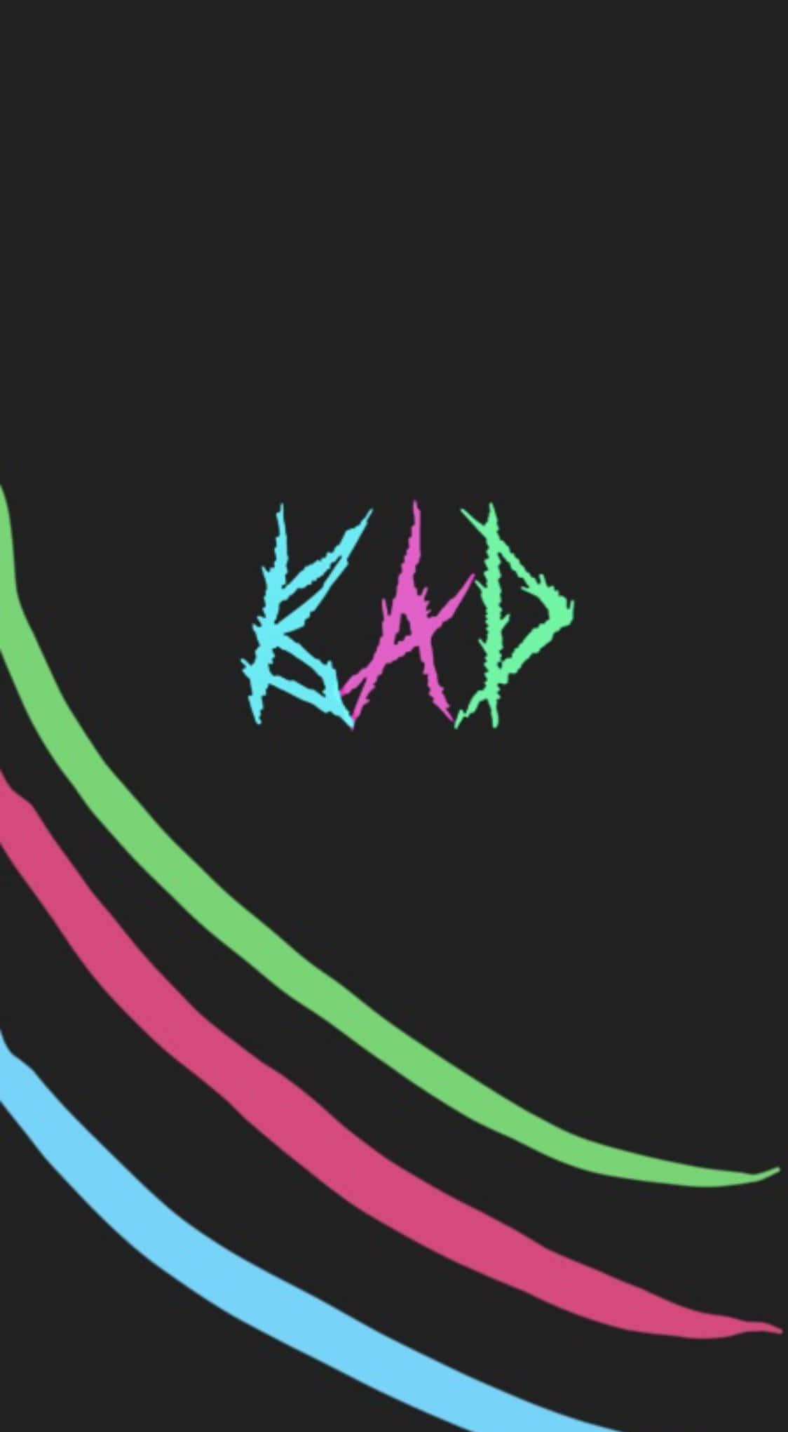 XXXTentacion Bad, neon streaks, graffiti-style, Full HD Phone Wallpaper