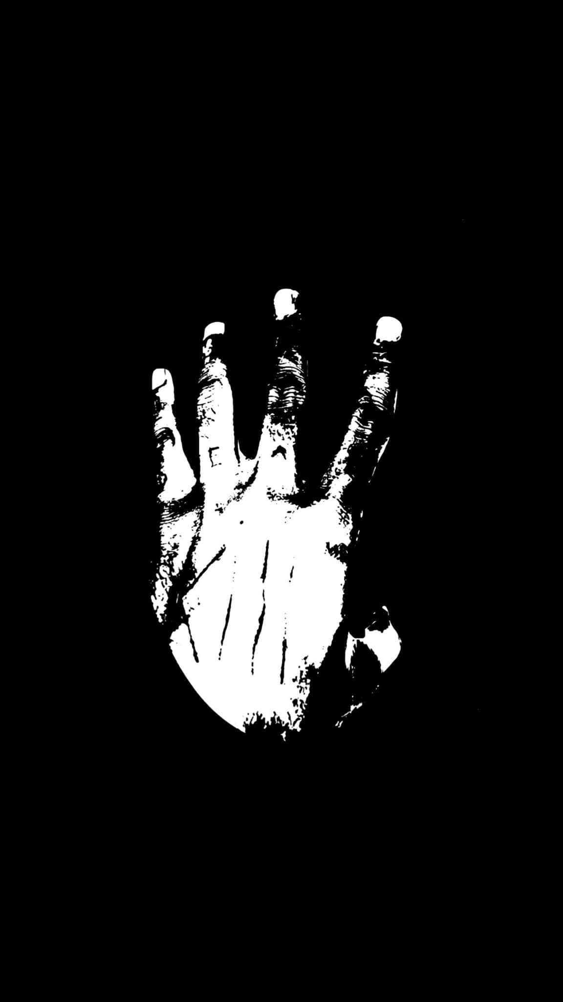 XXXTentacion, Bad, left hand print, Full HD Phone Wallpaper