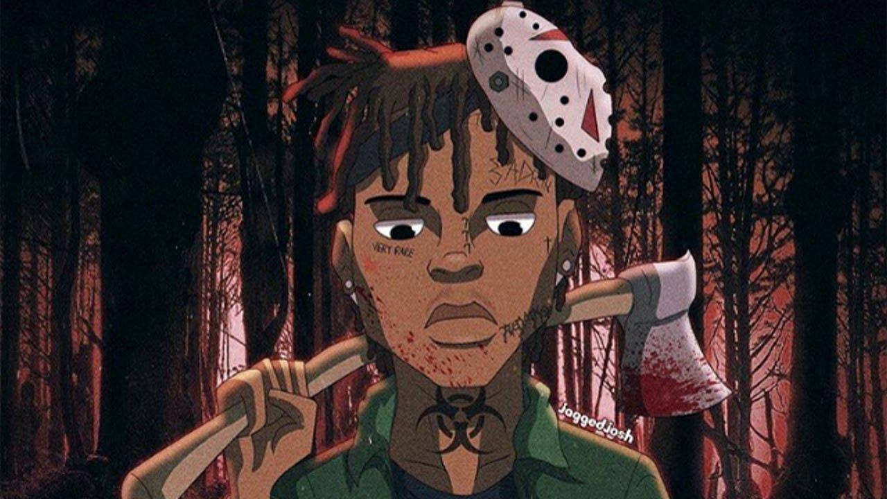 Xxxtentacion Cartoon, dreadlocks, hockey mask, HD Desktop Wallpaper
