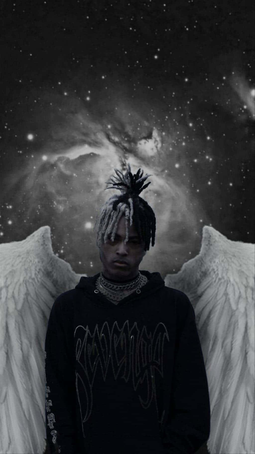 Xxxtentacion, PFP, angel wings, HD Phone Wallpaper
