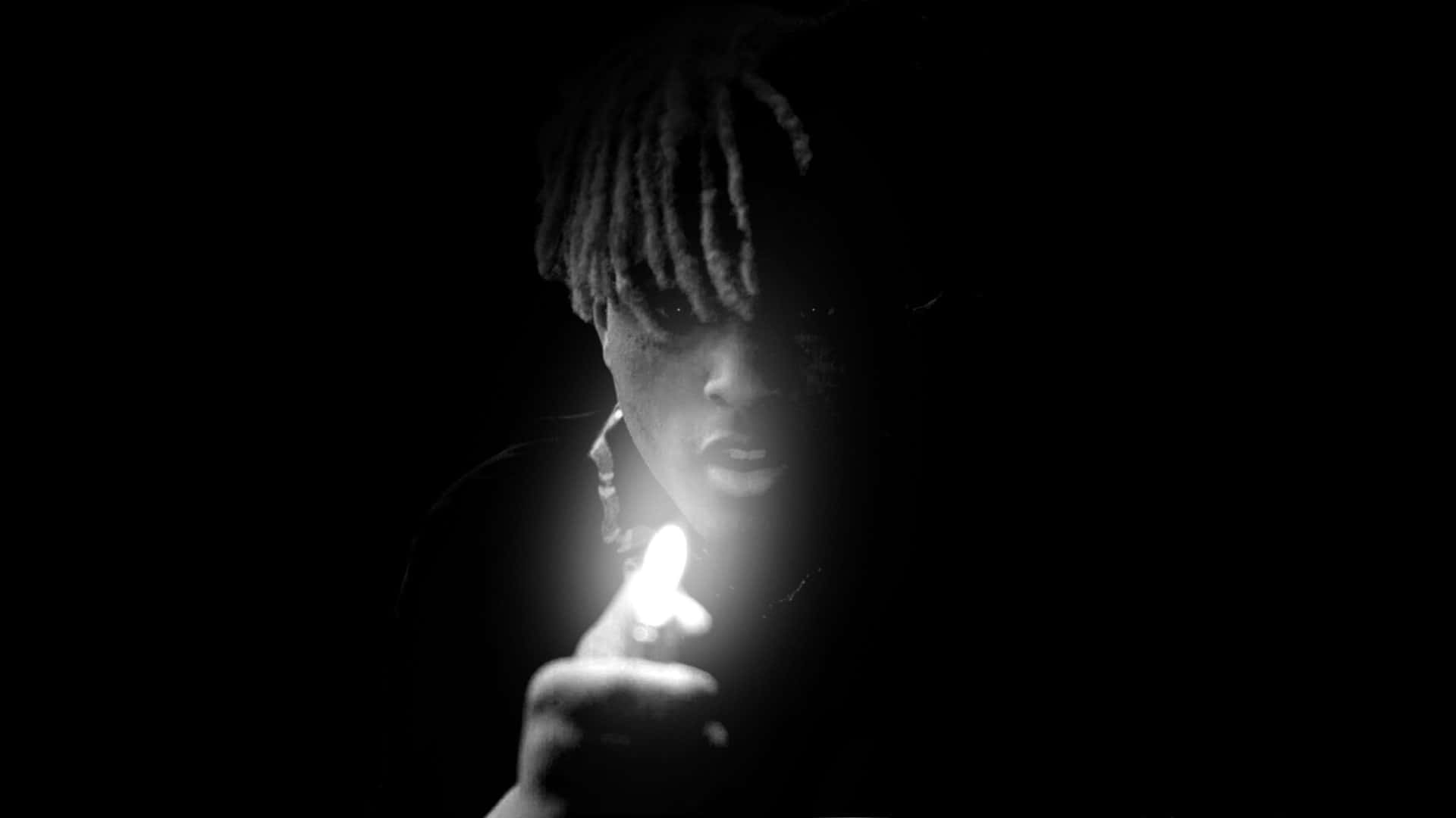 Xxxtentacion, dreadlocks, lit lighter, Full HD Desktop Wallpaper