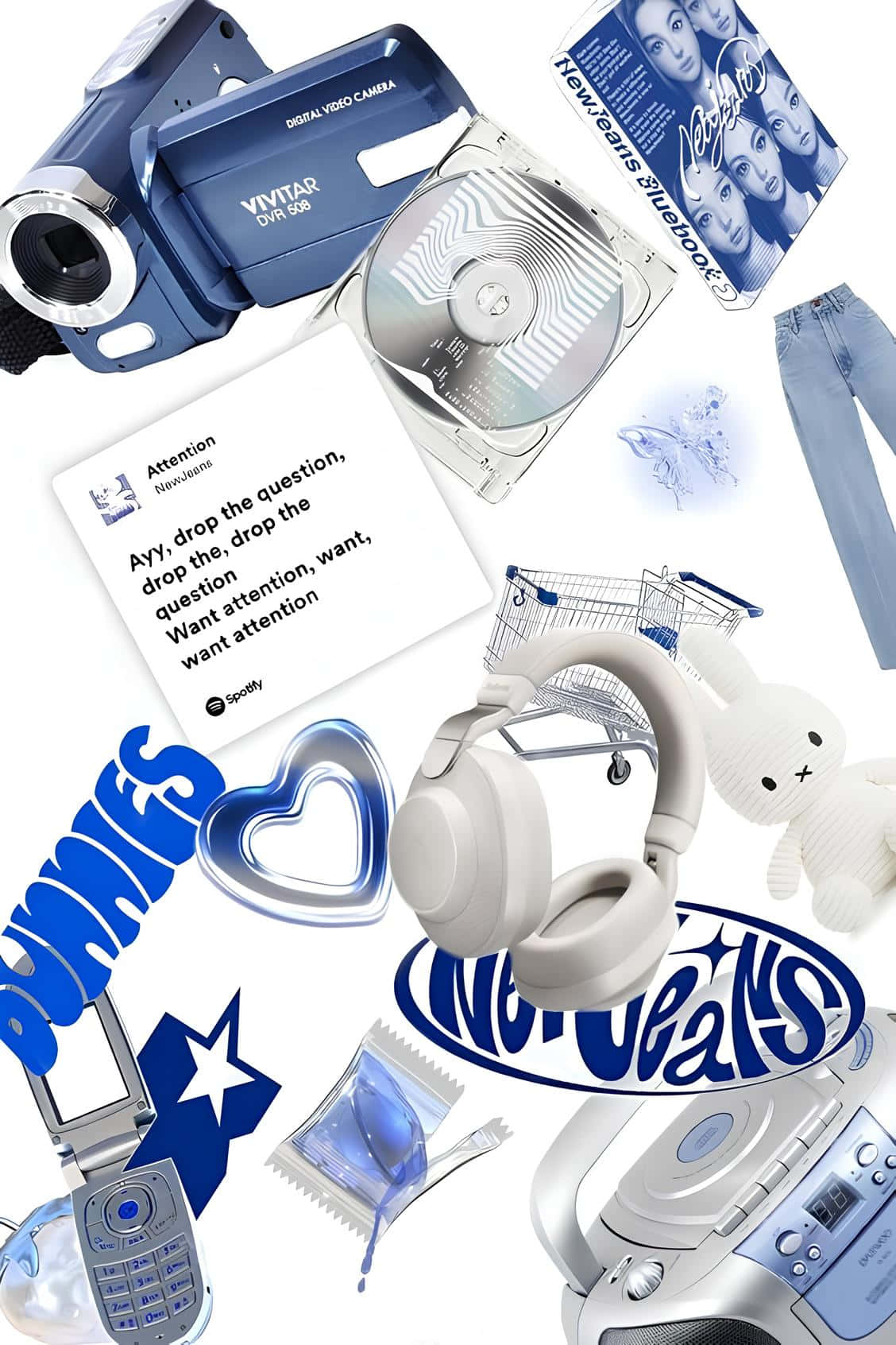 Y2 K Aesthetic, retro tech, pop culture, HD Phone Wallpaper