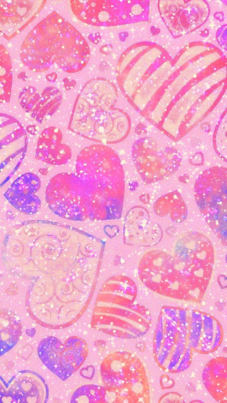 Y2k Aesthetic, glitter, pink, HD Phone Wallpaper