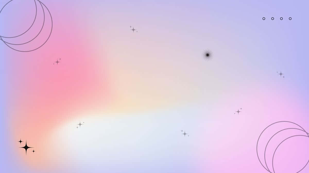 Y2K Aesthetic, gradient sky, pastel pink, SD Desktop Wallpaper