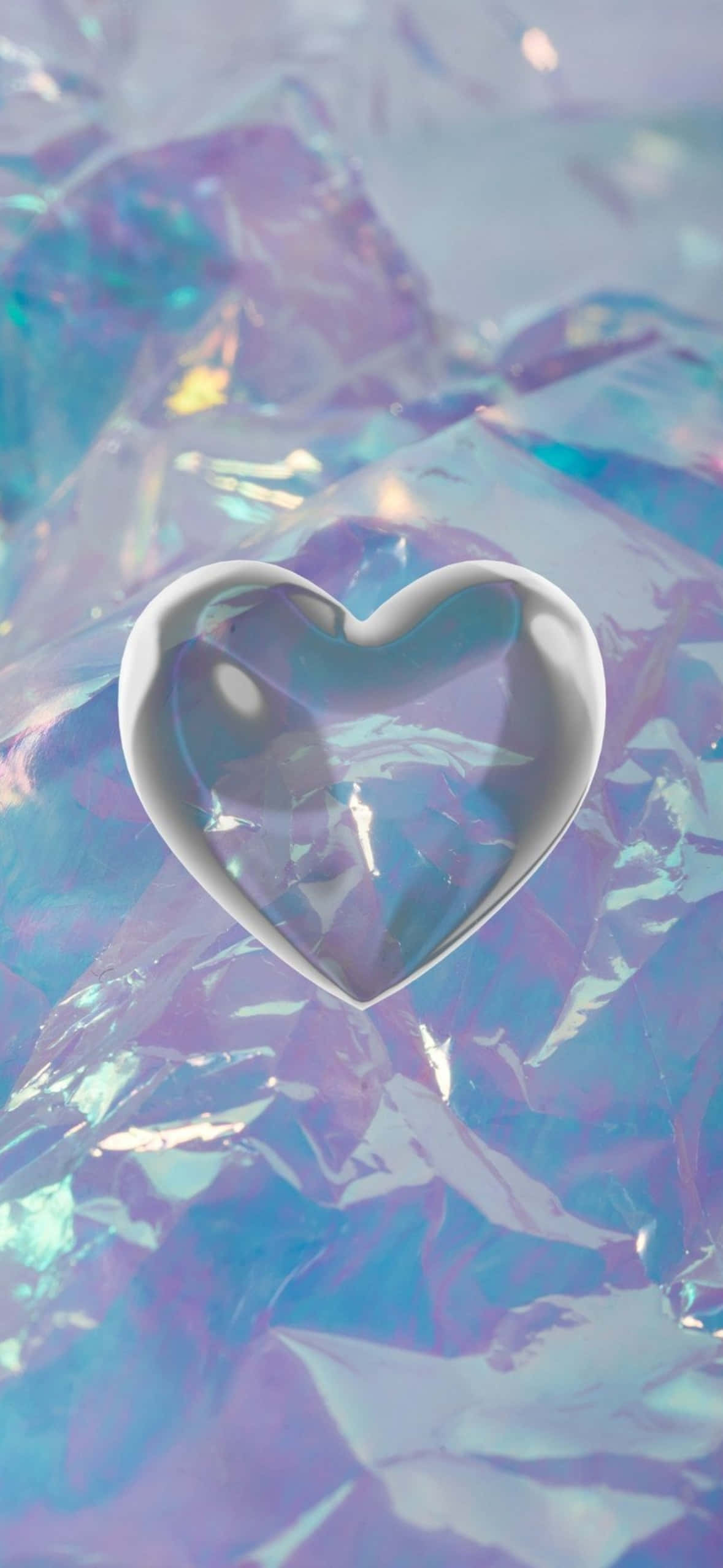 Y2k iPhone, heart-shaped, glossy, Full HD Phone Wallpaper