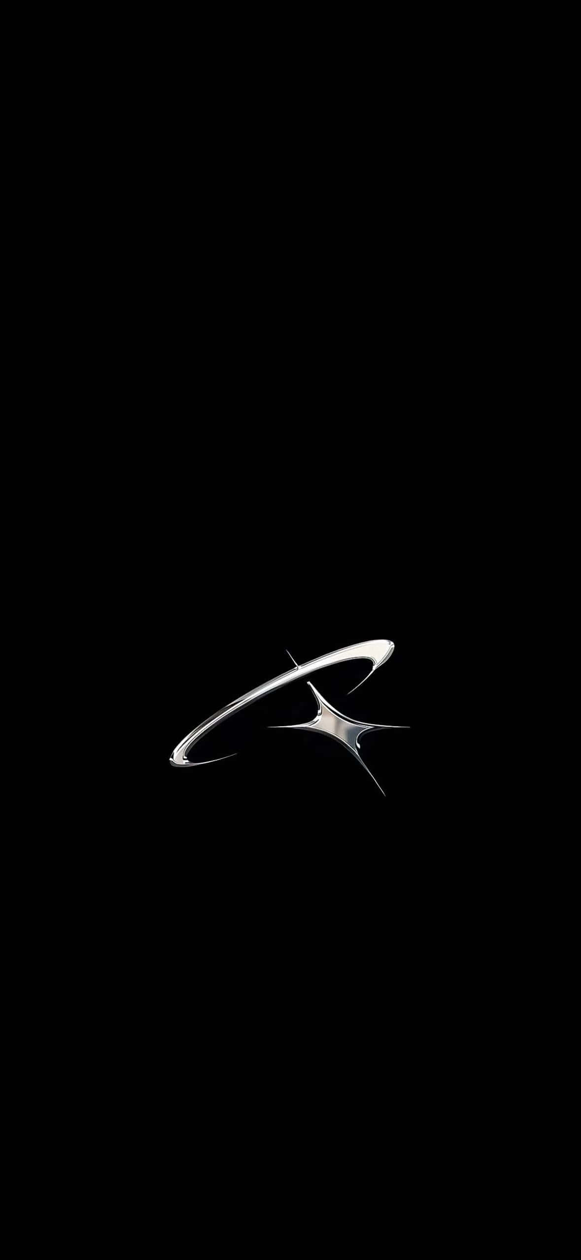 Y2k iPhone, futuristic logo, sleek silver, Full HD Phone Wallpaper
