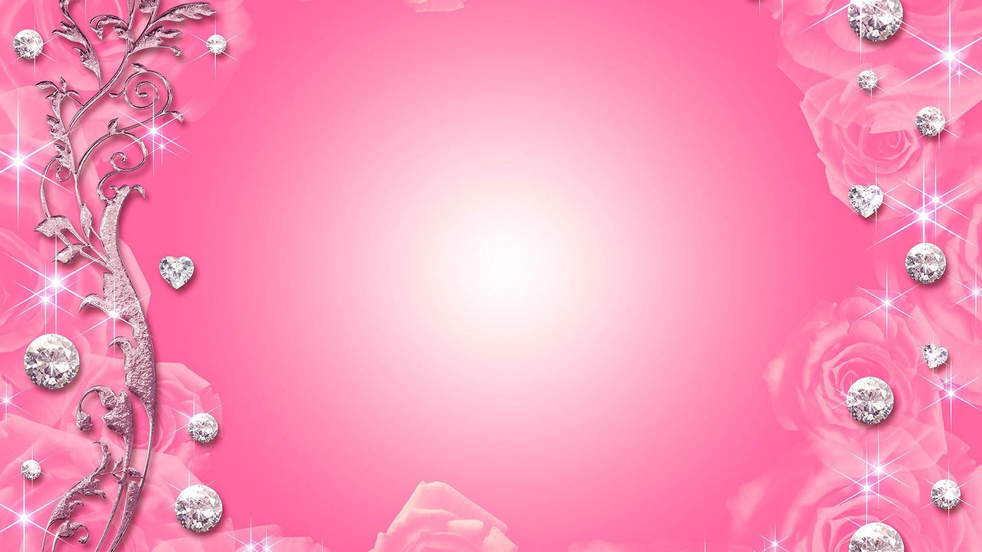 silver, pink, Y2k, Full HD Desktop Wallpaper