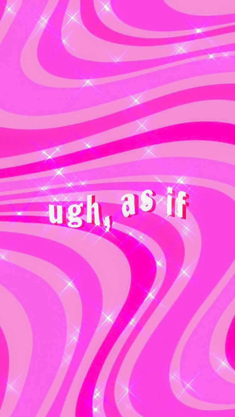 pink, wavy stripes, glittering stars, HD Phone Wallpaper