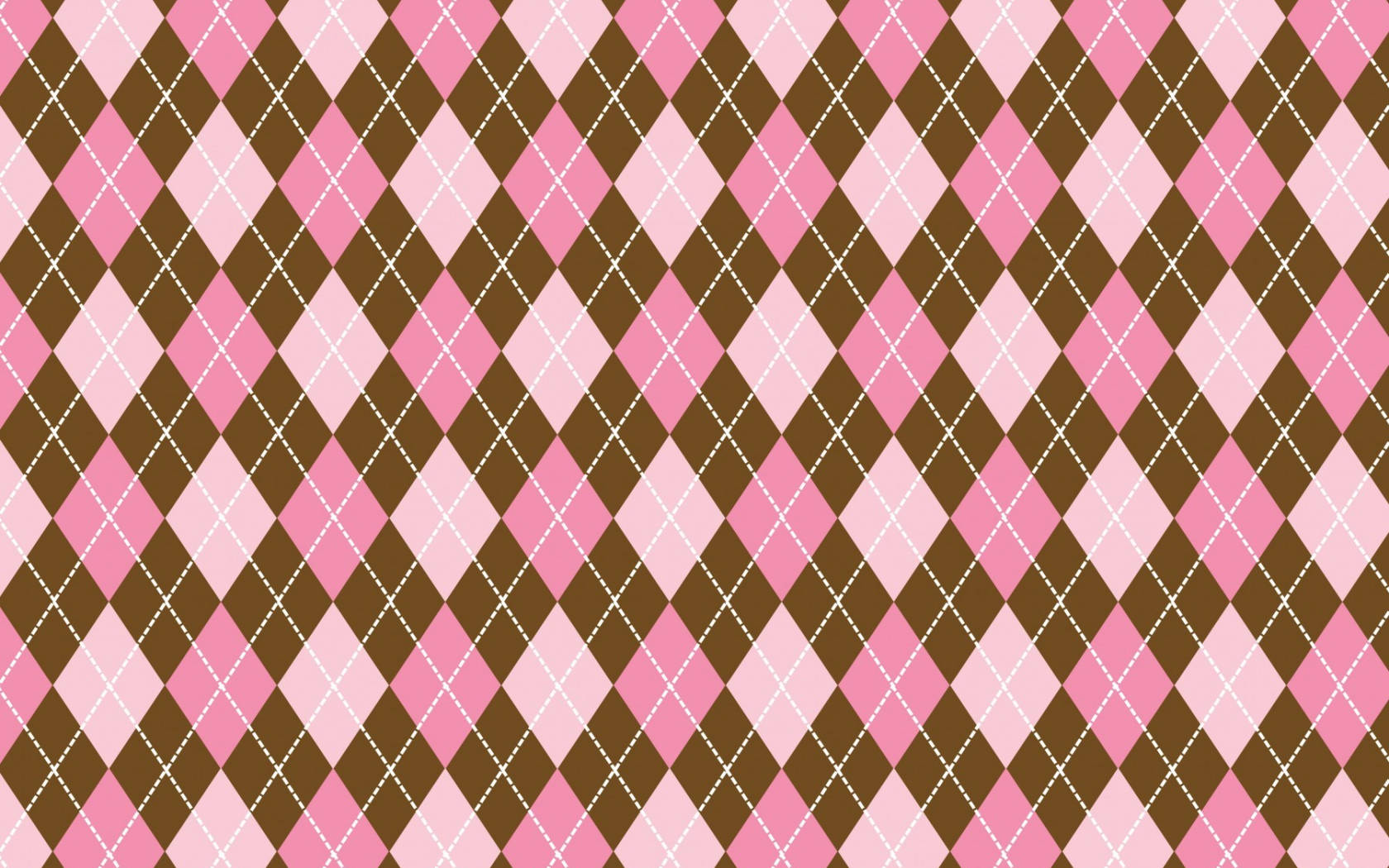 Y2k, argyle pattern, pink diamonds, HD Desktop Wallpaper