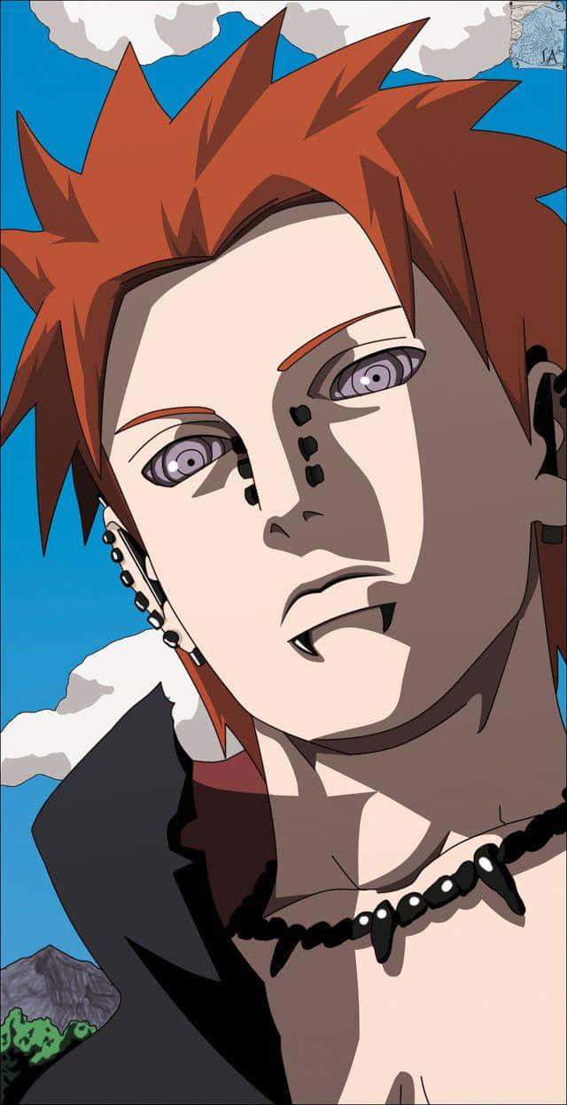 Yahiko, spiky red hair, purple eyes, SD Phone Wallpaper
