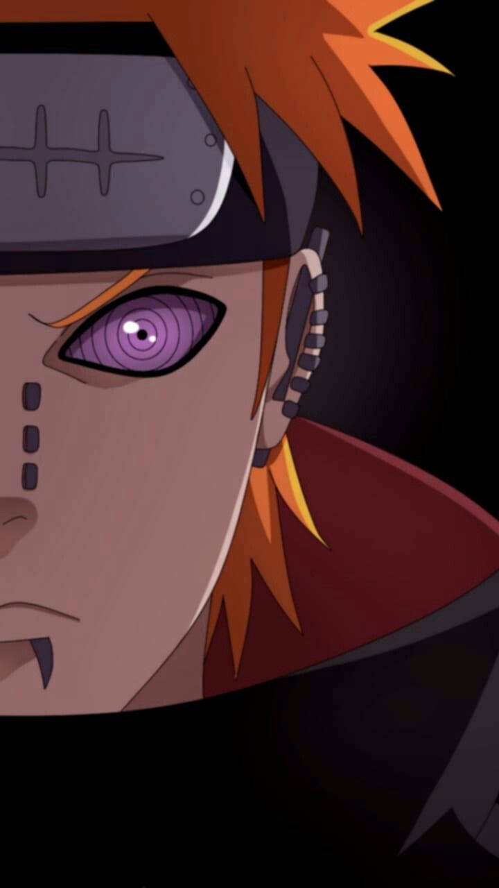 Yahiko, spiky orange hair, purple eye, HD Phone Wallpaper