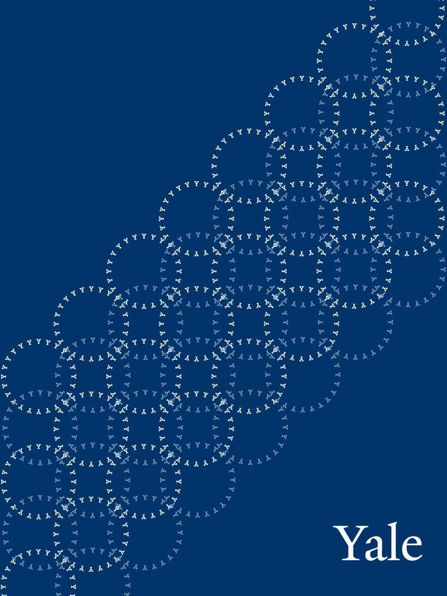 Yale University, blue, white geometric pattern, SD Phone Wallpaper