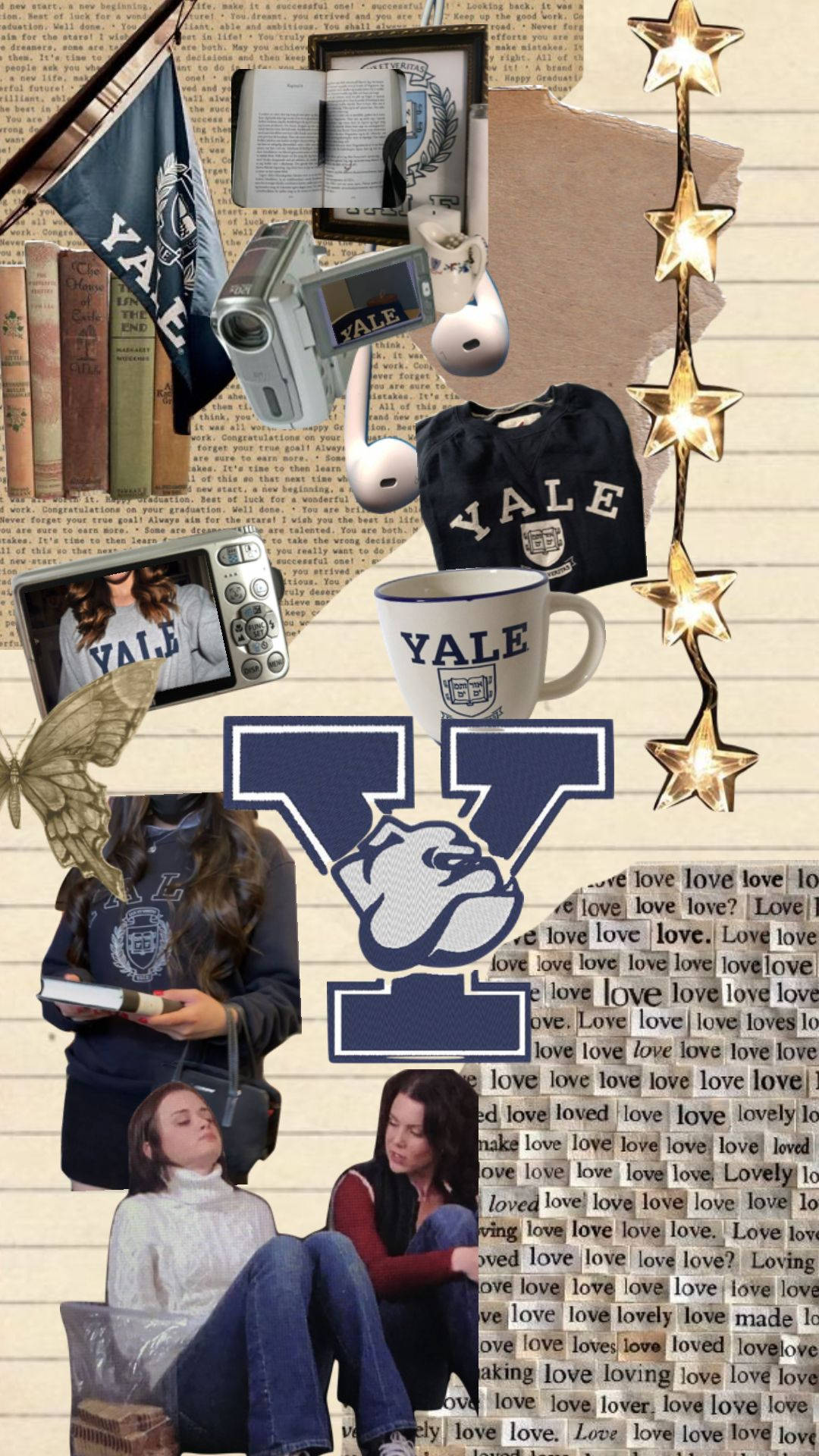 Yale University, Freshie Collage, apparel, Full HD Phone Wallpaper