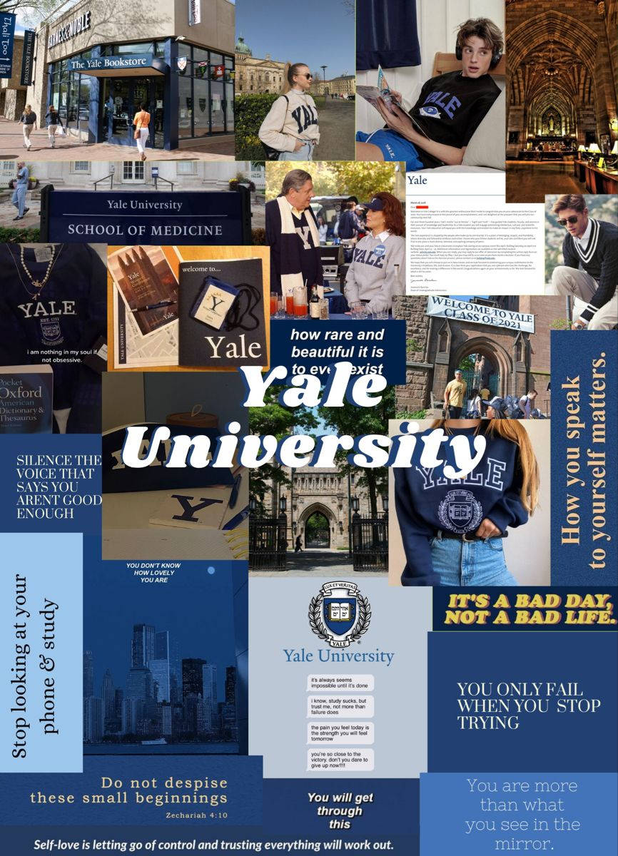 Yale University, branded apparel, campus landmarks, SD Phone Wallpaper
