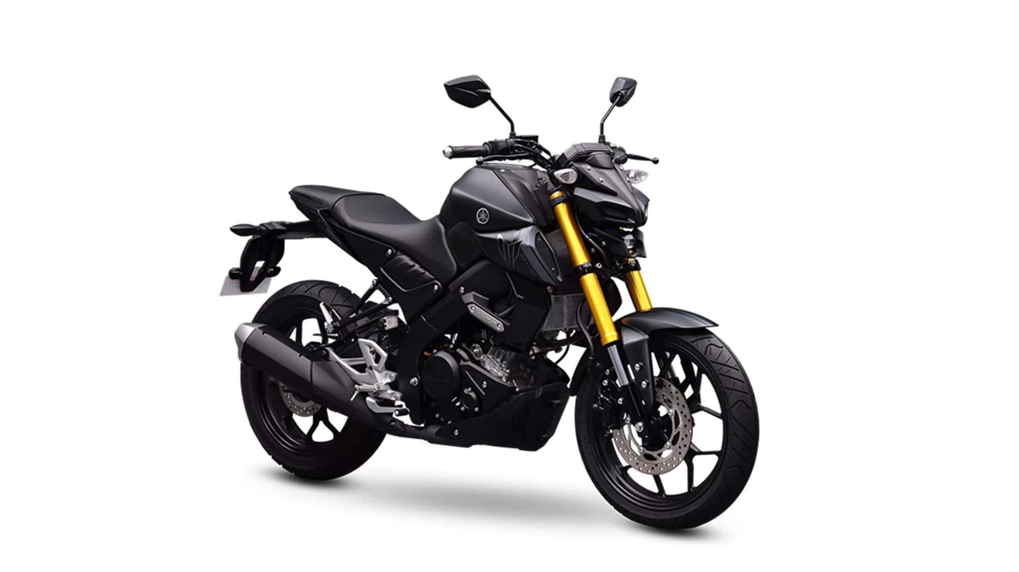 Yamaha, sport motorbike, sleek black, Full HD Desktop Wallpaper