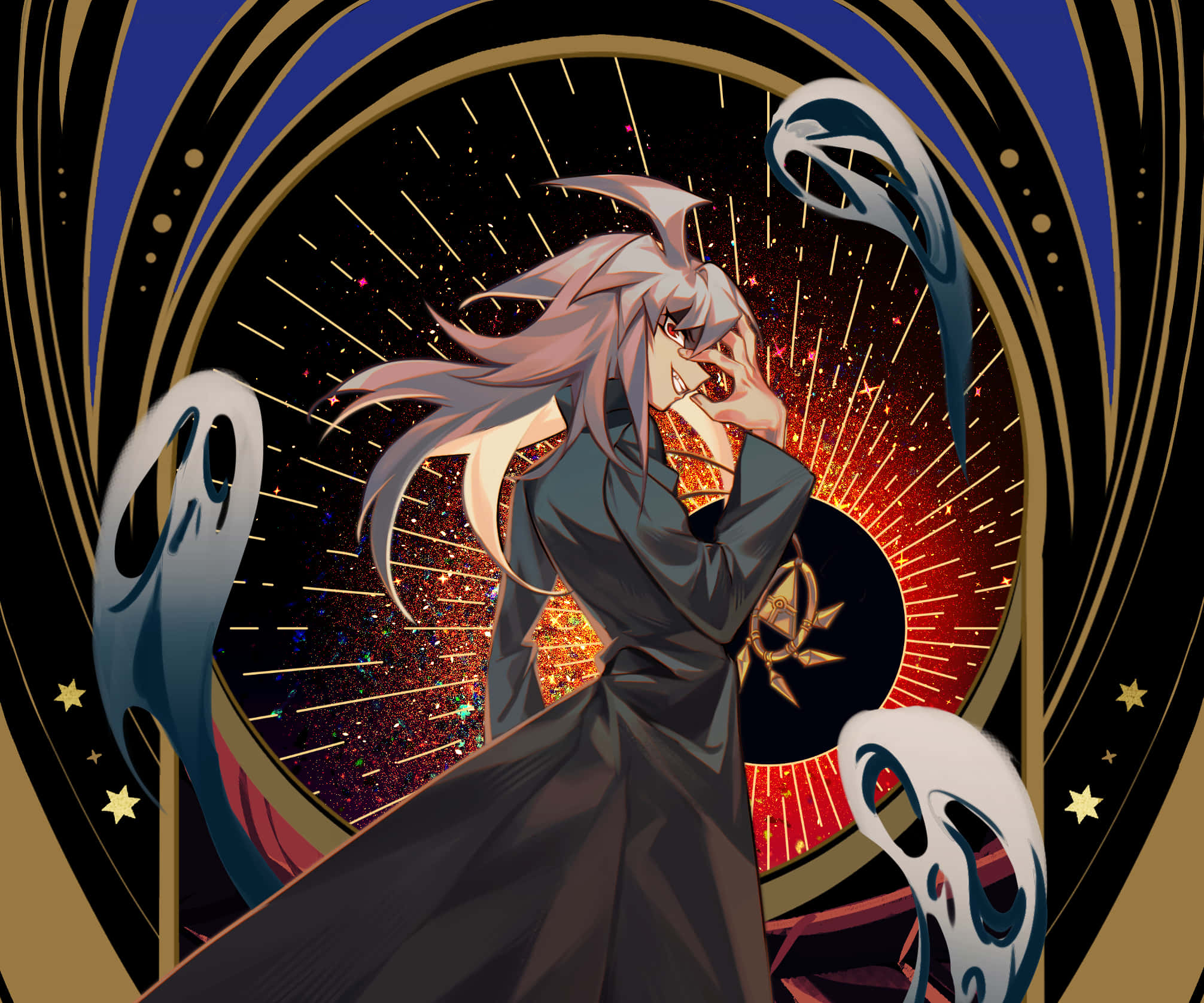Yami Bakura, 2012, cosmic portal, Full HD Desktop Wallpaper
