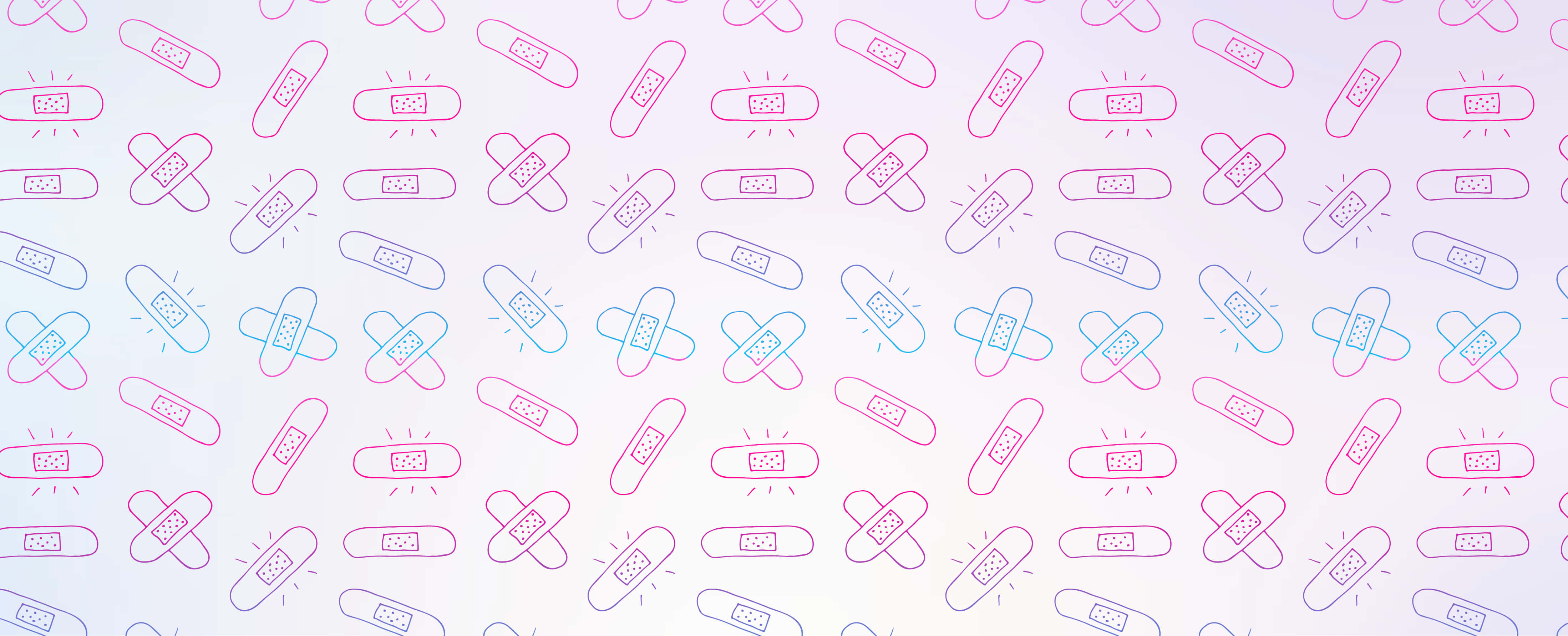 Yami Kawaii, pink, blue, 4K Desktop Wallpaper