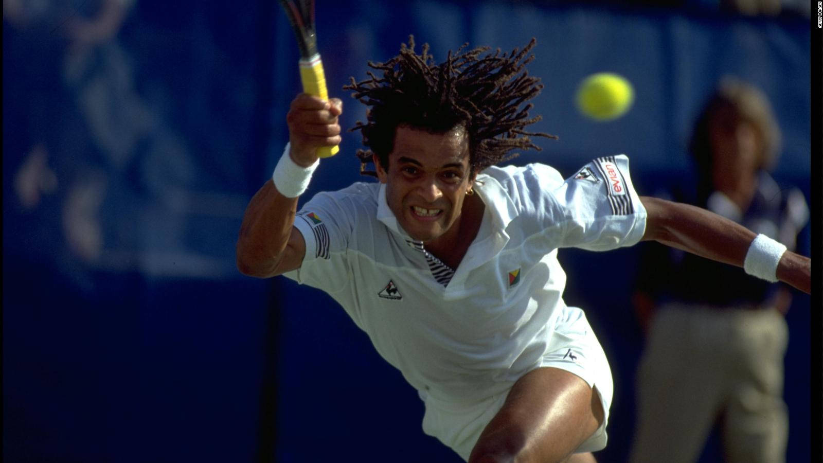 Yannick Noah, dreadlocks, racket, HD Desktop Wallpaper