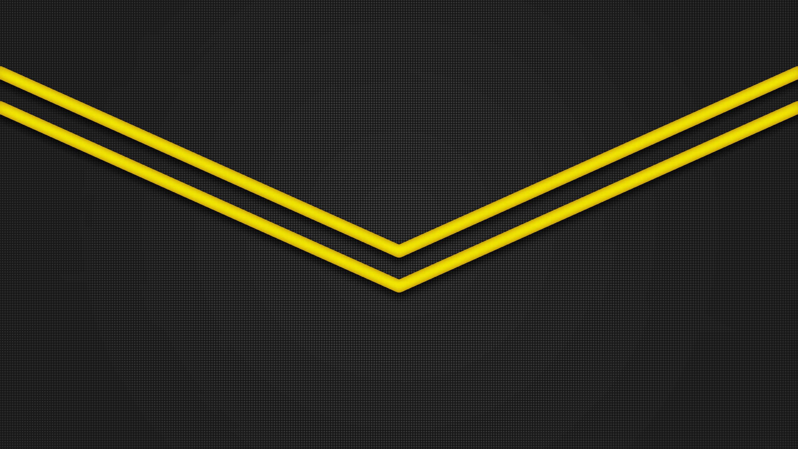 yellow, 2560 x 1440, V-shape, 2K Desktop Wallpaper