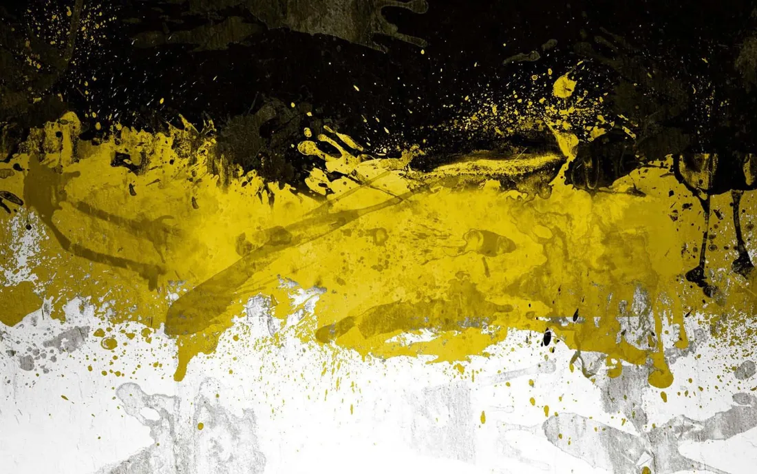 Yellow Abstract