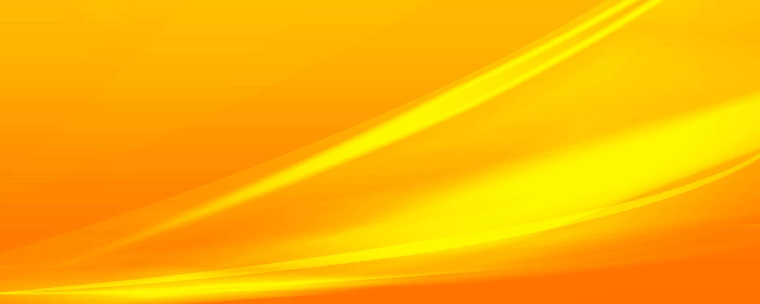 Yellow Abstract, orange, yellow, 2K Desktop Wallpaper