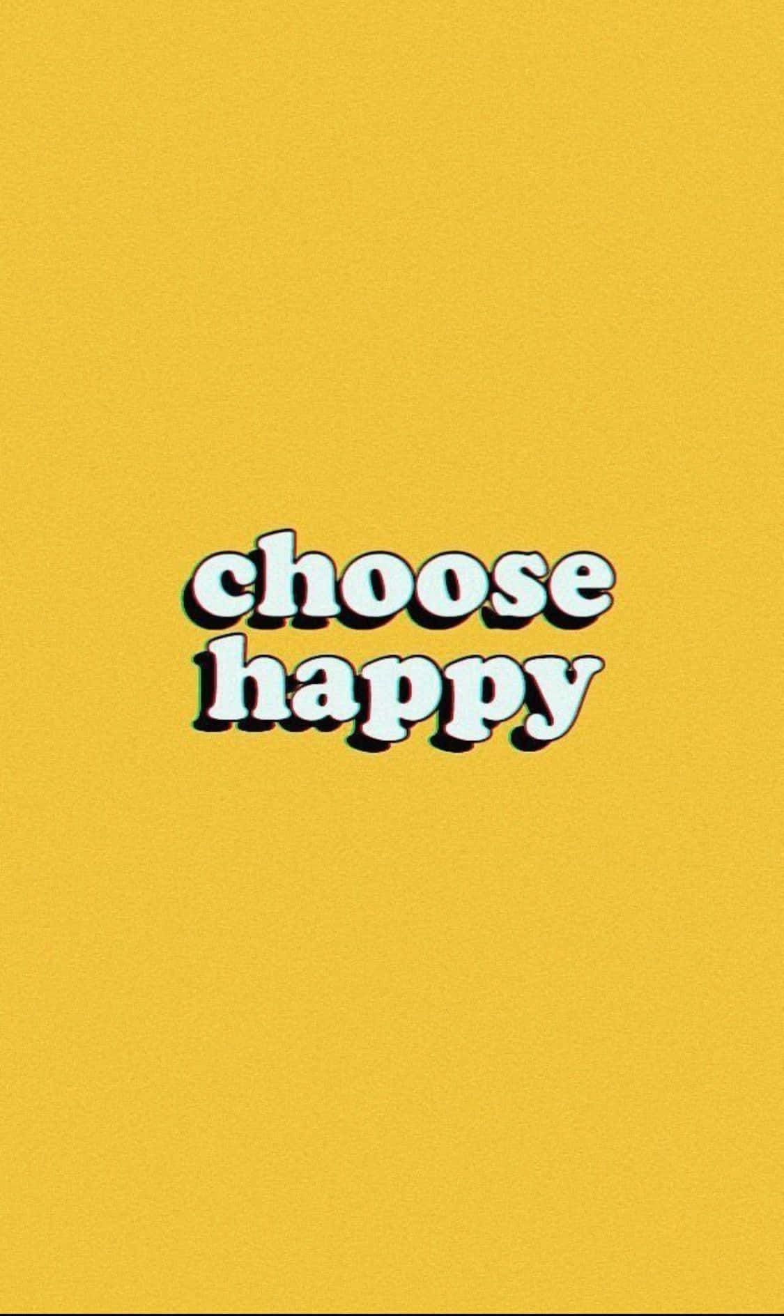 mustard yellow, textured background, white text, HD Phone Wallpaper