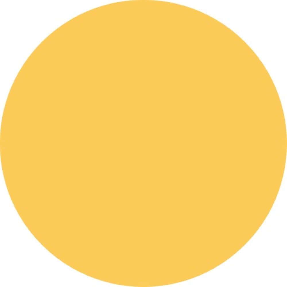 yellow circle, white background, smooth edges, SD Desktop Wallpaper