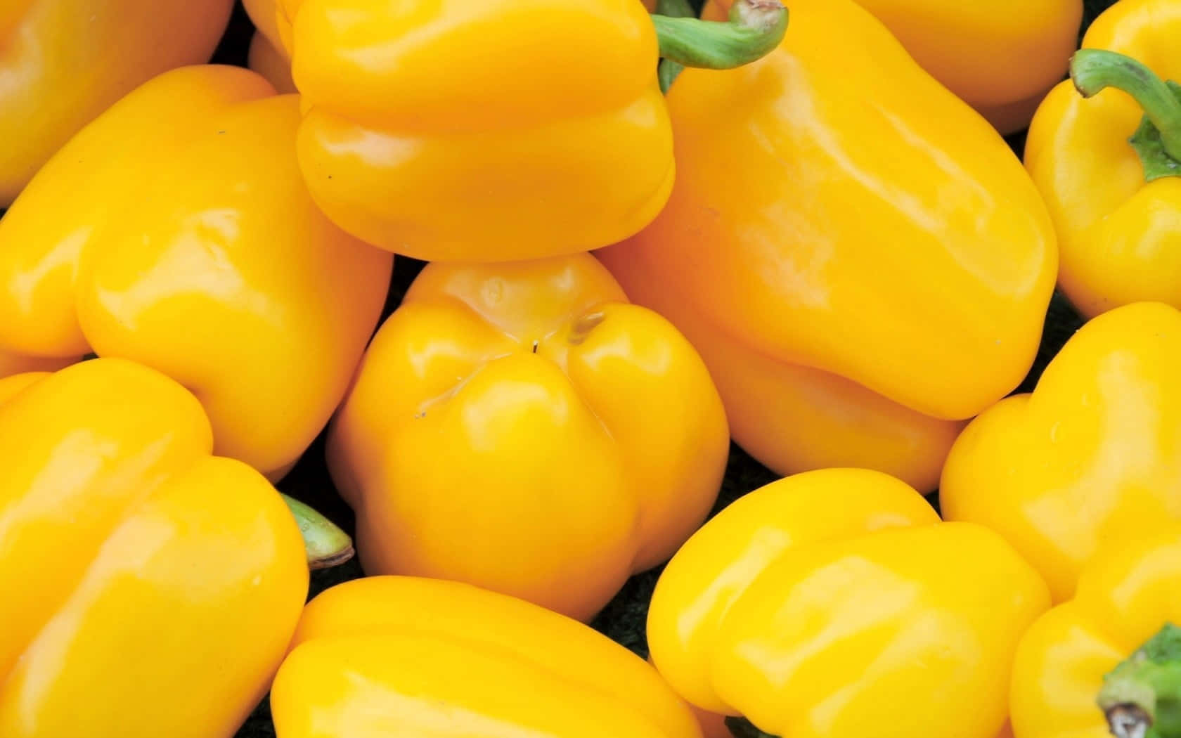 Yellow Bell Pepper, glossy, vibrant, HD Desktop Wallpaper