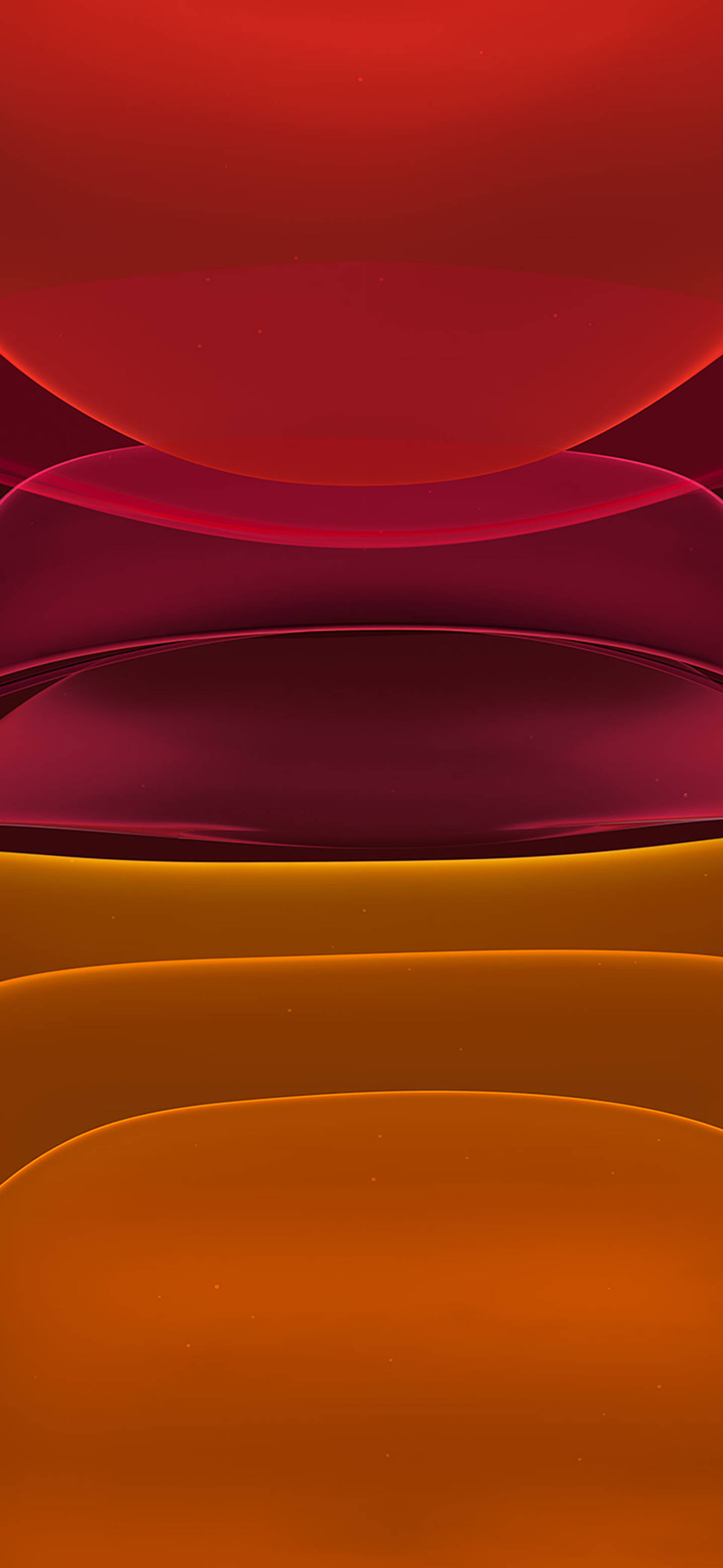iPhone 11 Pro, red, yellow, 2K Phone Wallpaper