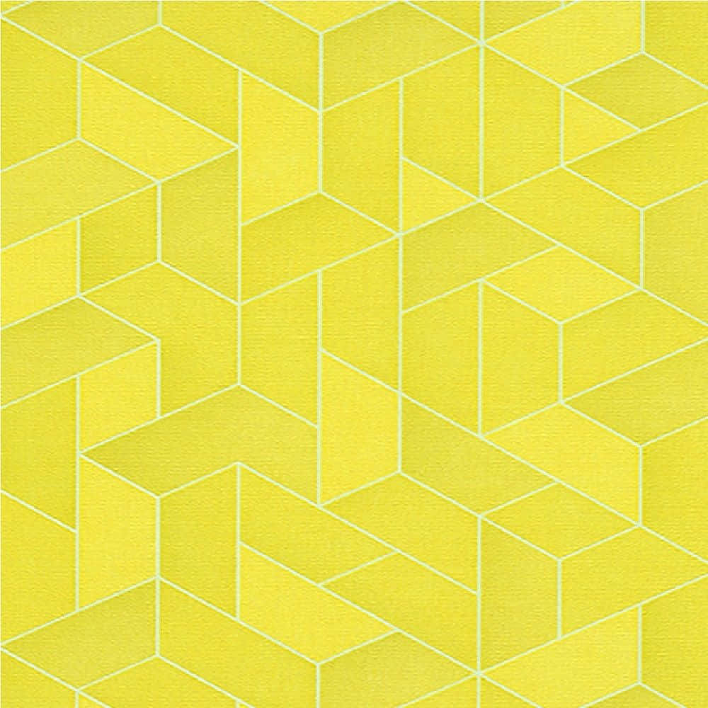 Yellow Geometric, 1000 x 1000, vibrant yellow, SD Desktop Wallpaper