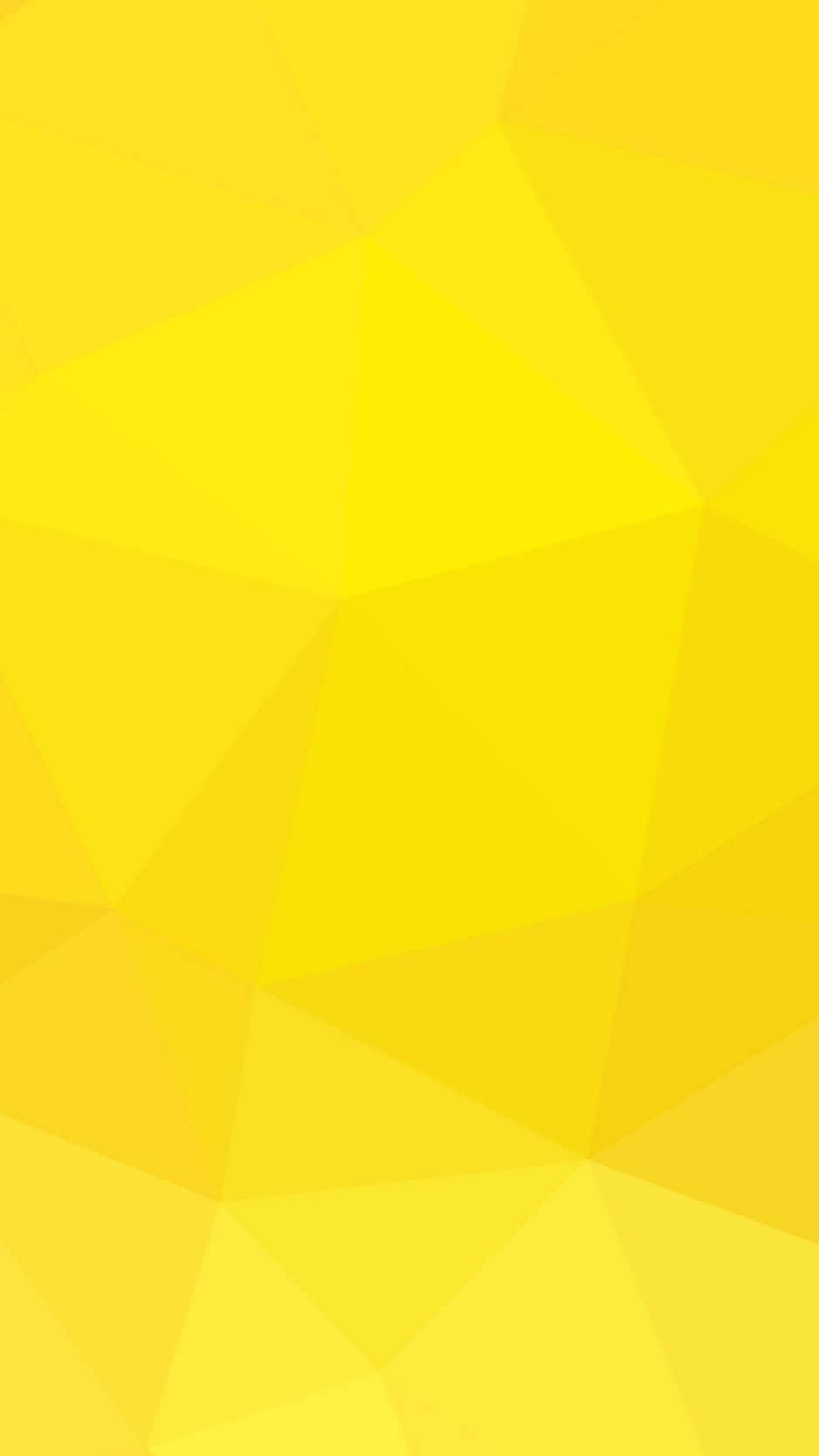 yellow geometric, vibrant yellow, abstract background, HD Phone Wallpaper