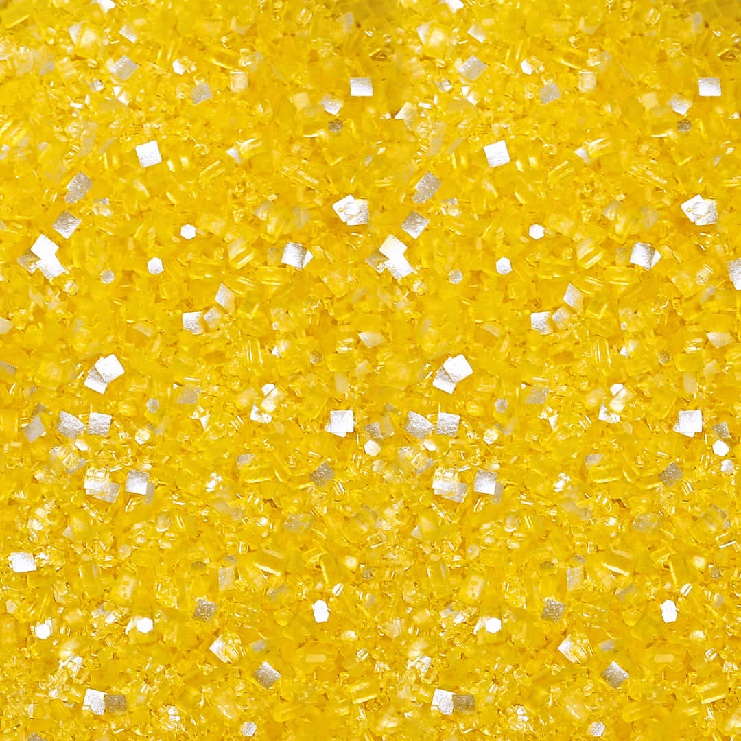 yellow glitter, silver square flecks, vibrant yellow, SD Desktop Wallpaper