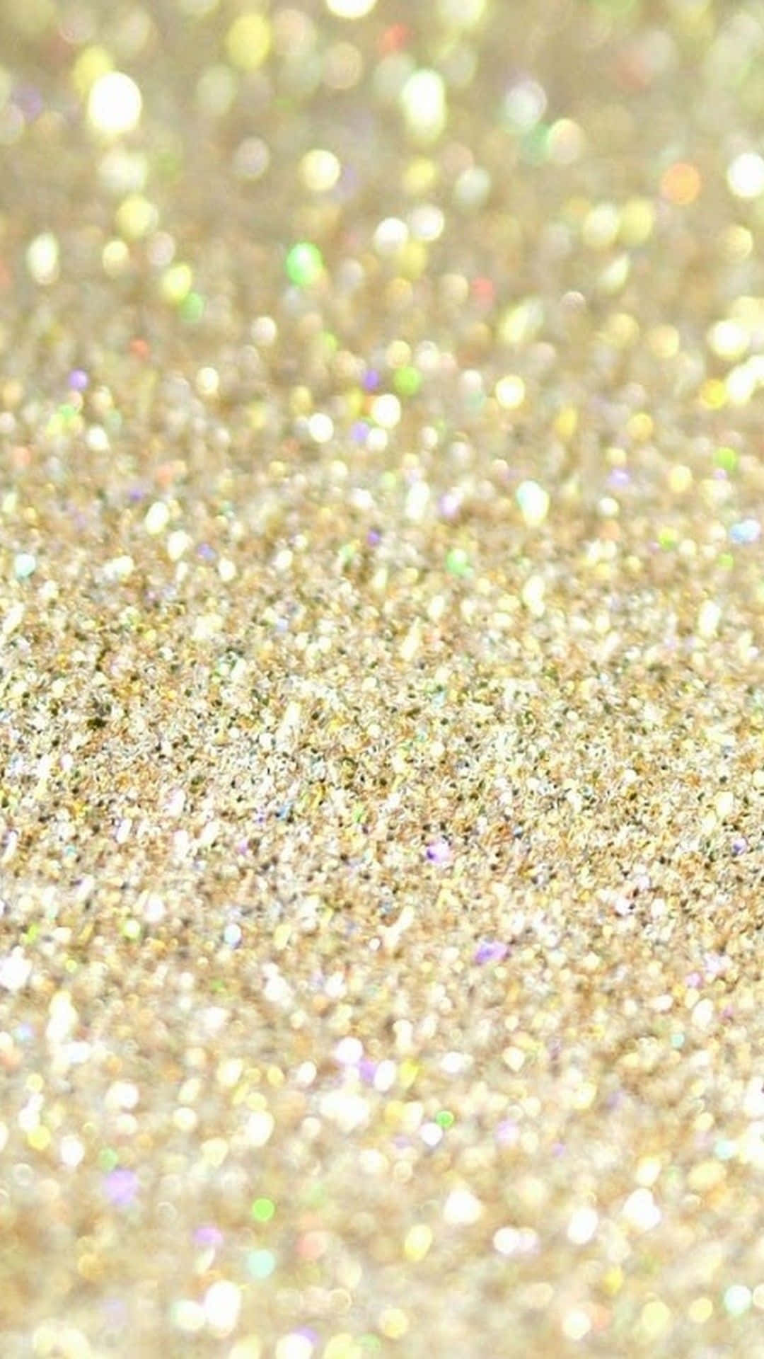 Yellow Glitter, shimmering gold glitter, soft bokeh highlights, Full HD Phone Wallpaper
