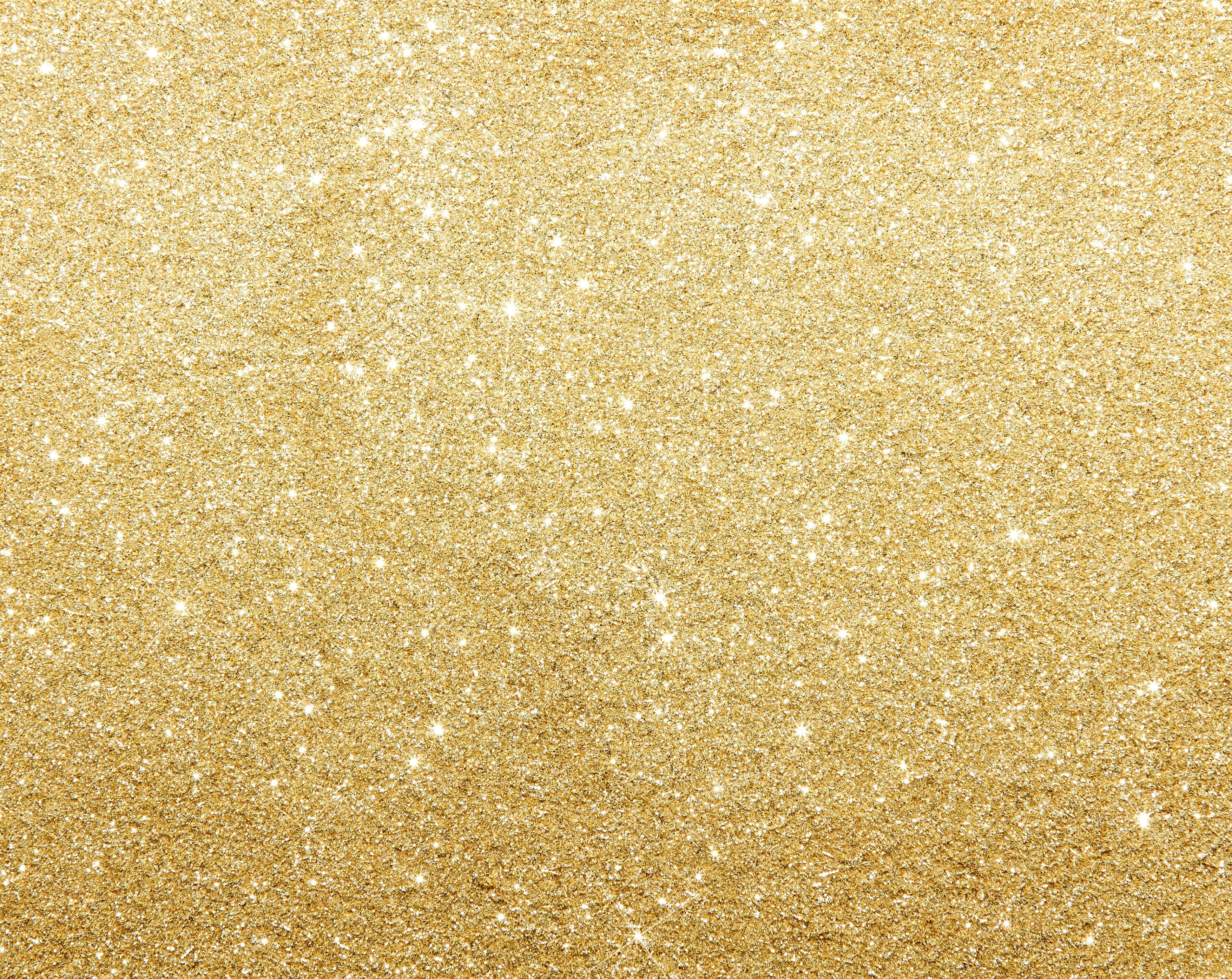 yellow glitter, shimmering gold glitter, bright white sparkles, 2K Desktop Wallpaper