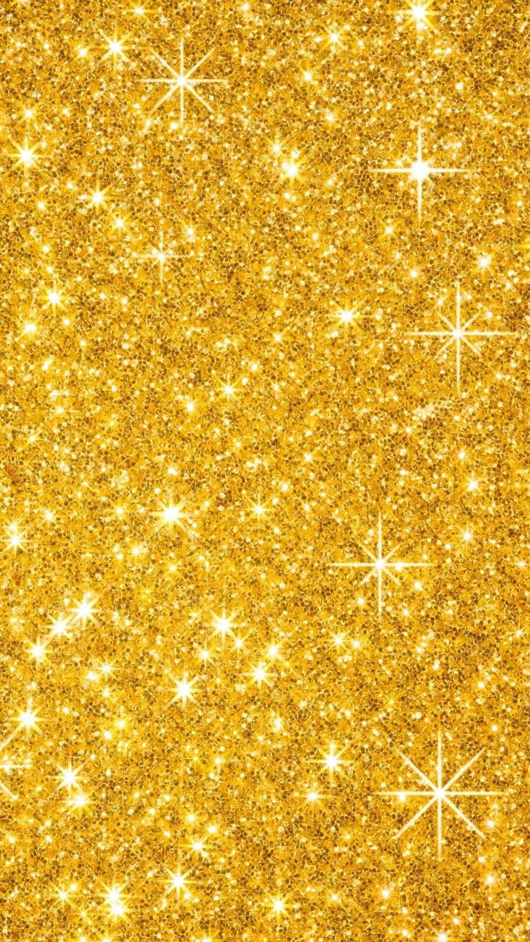 gold glitter, stars, glitter, Full HD Phone Wallpaper