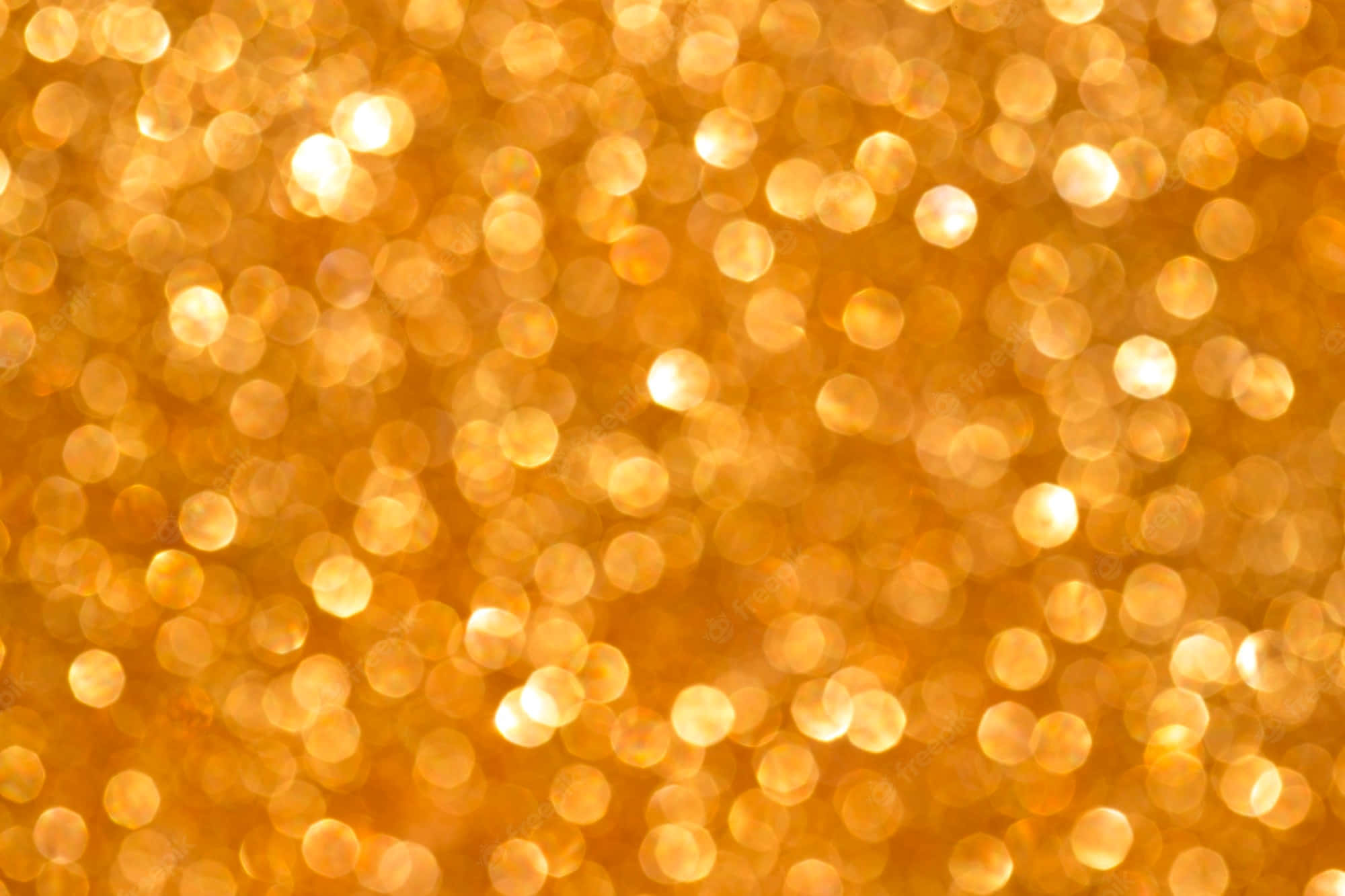 yellow glitter, golden bokeh lights, shimmering field, Full HD Desktop Wallpaper