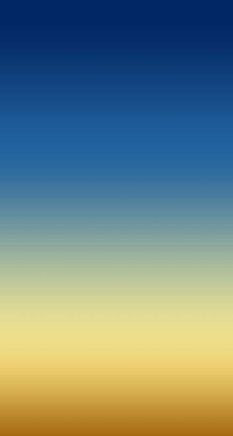 yellow gradient, deep blue, warm golden yellow, HD Phone Wallpaper