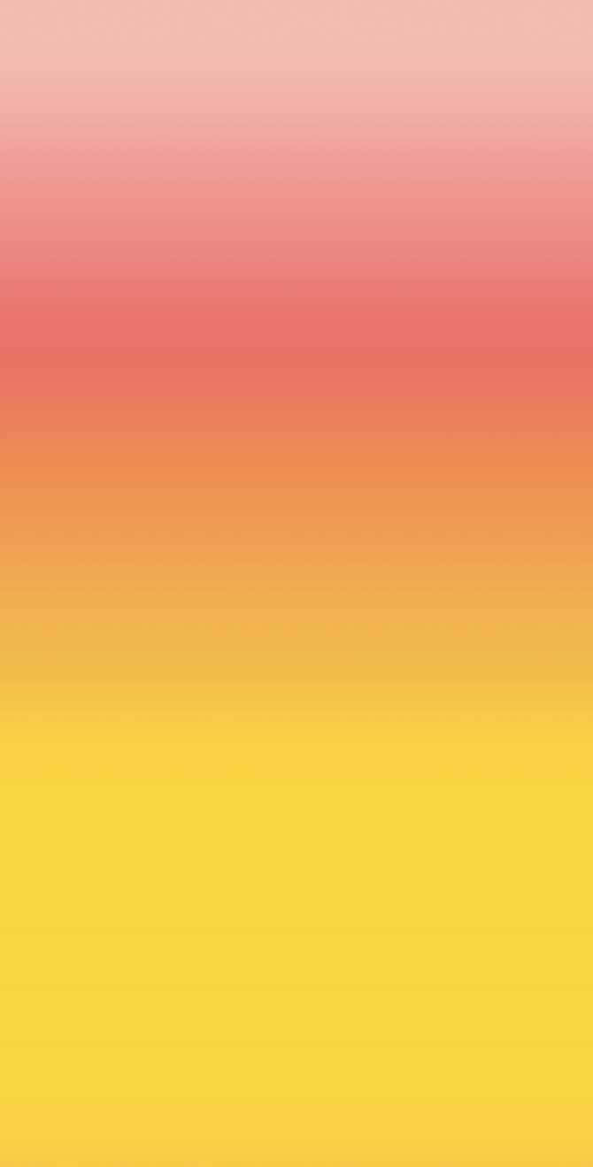 Yellow Gradient, sunrise sky, soft pink, HD Phone Wallpaper