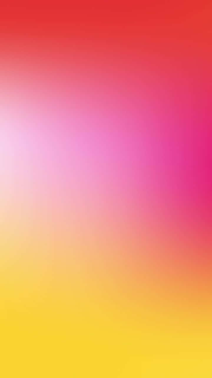 yellow gradient, red to pink to yellow, smooth gradient, HD Phone Wallpaper