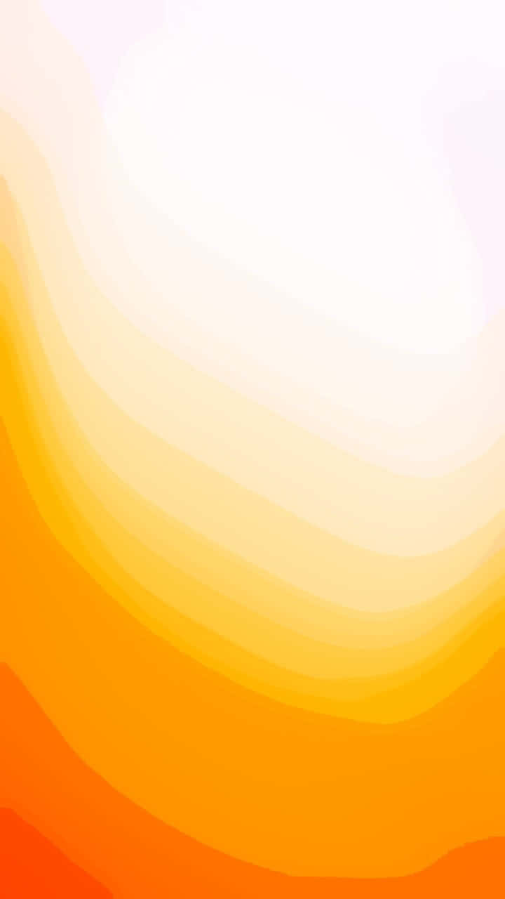 Yellow Gradient, warm orange yellow, white, HD Phone Wallpaper