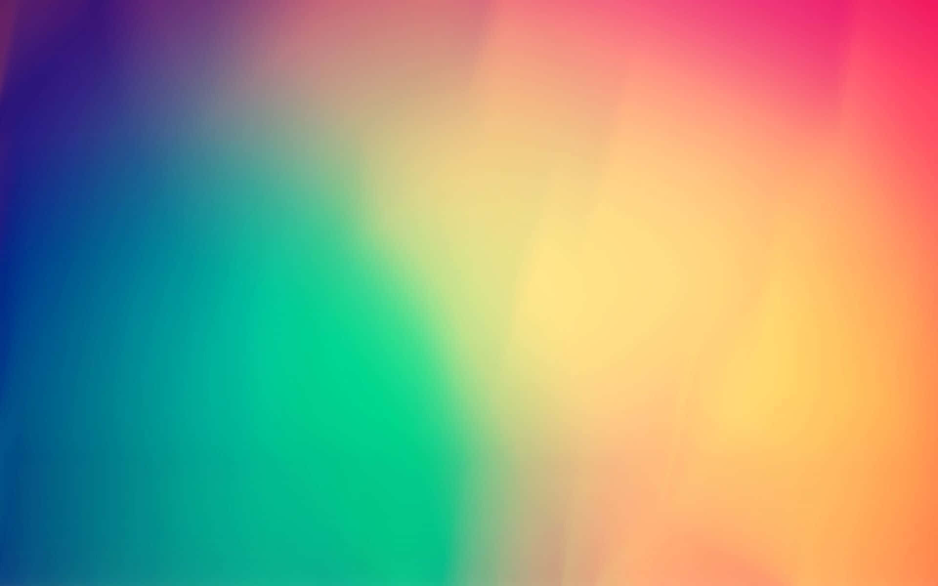 yellow gradient, vivid rainbow colors, blue to red, Full HD Desktop Wallpaper