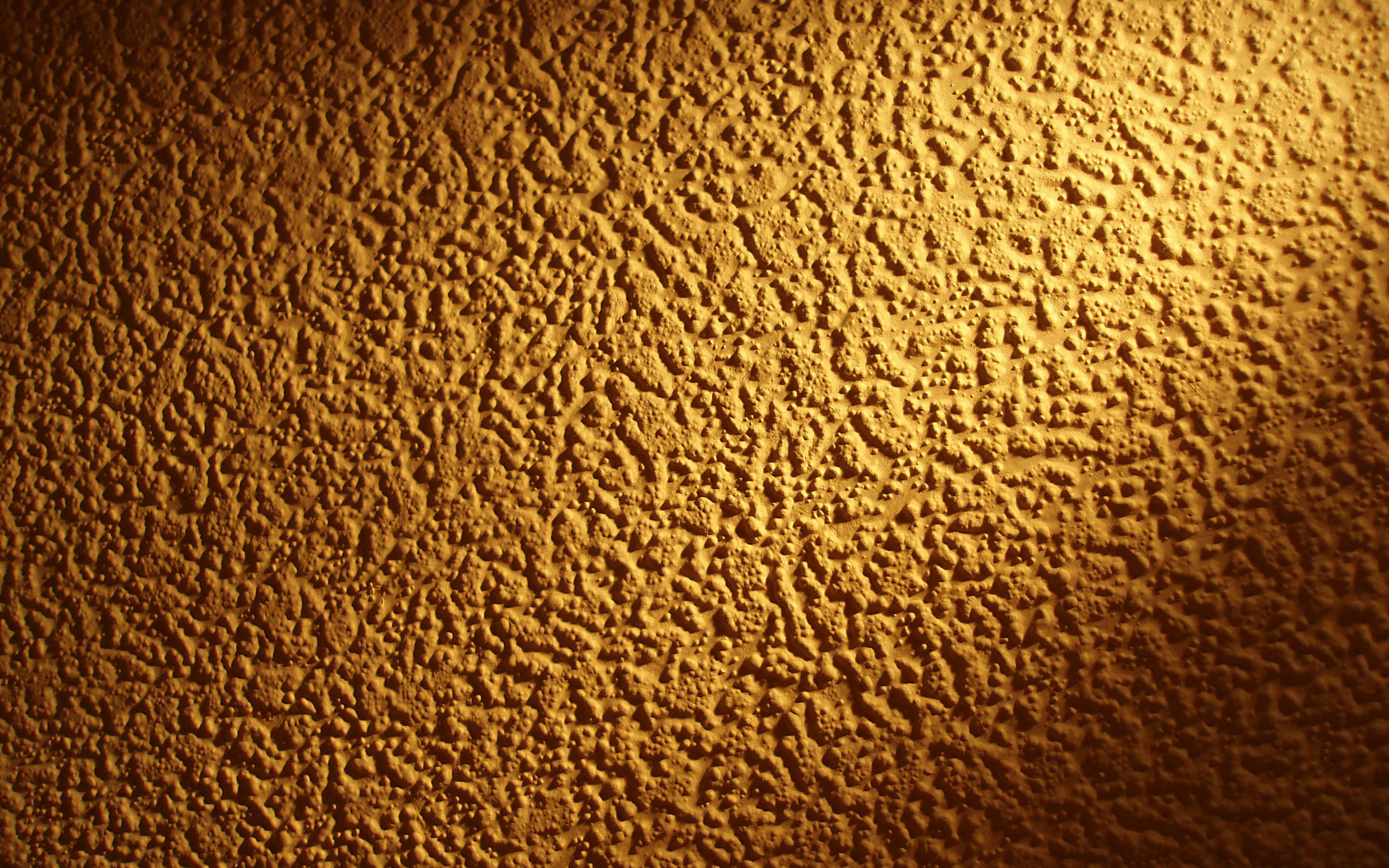 Yellow Grunge, golden amber tones, textured wall, 2K Desktop Wallpaper