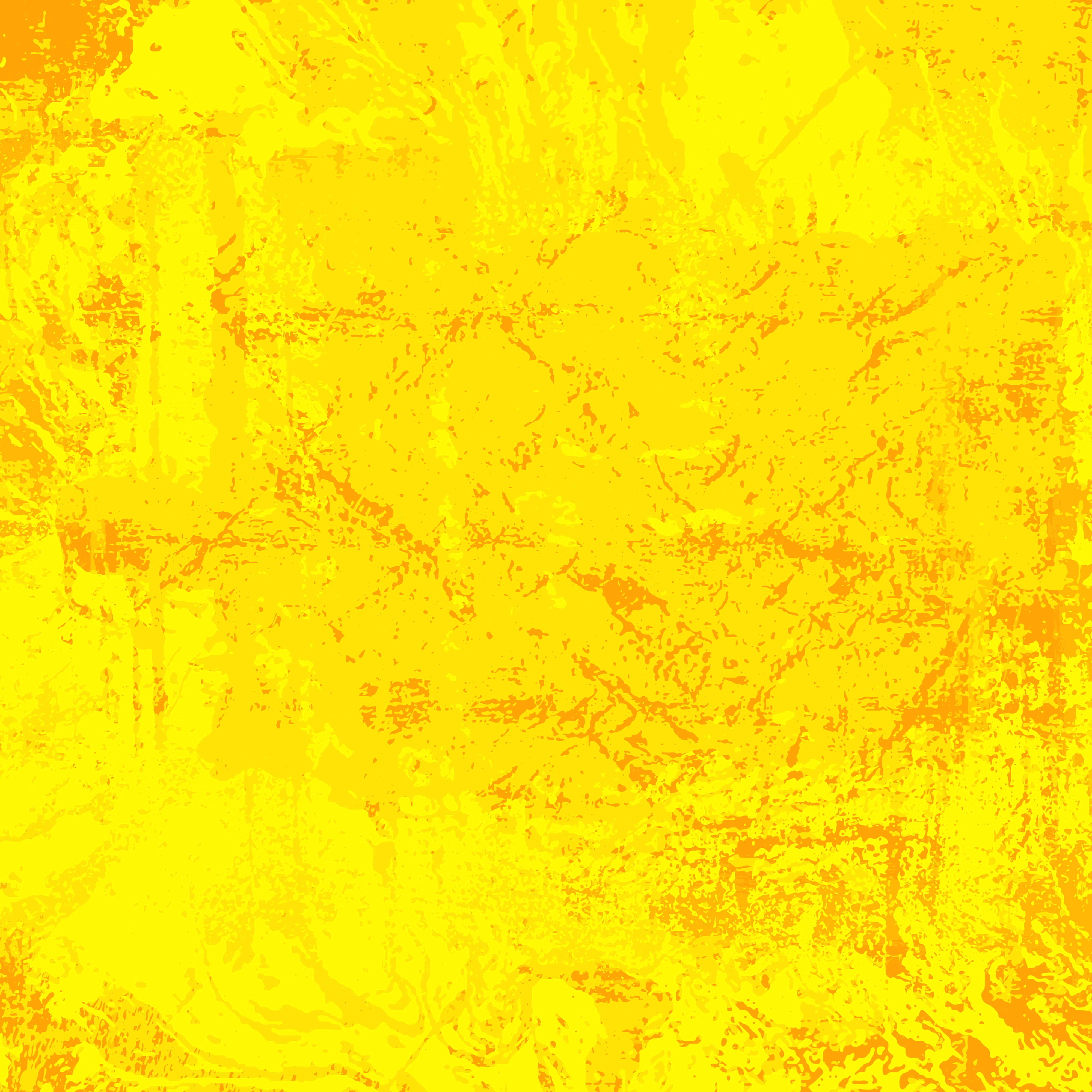 yellow grunge, vibrant yellow, distressed brushstroke patterns, 4K Desktop Wallpaper
