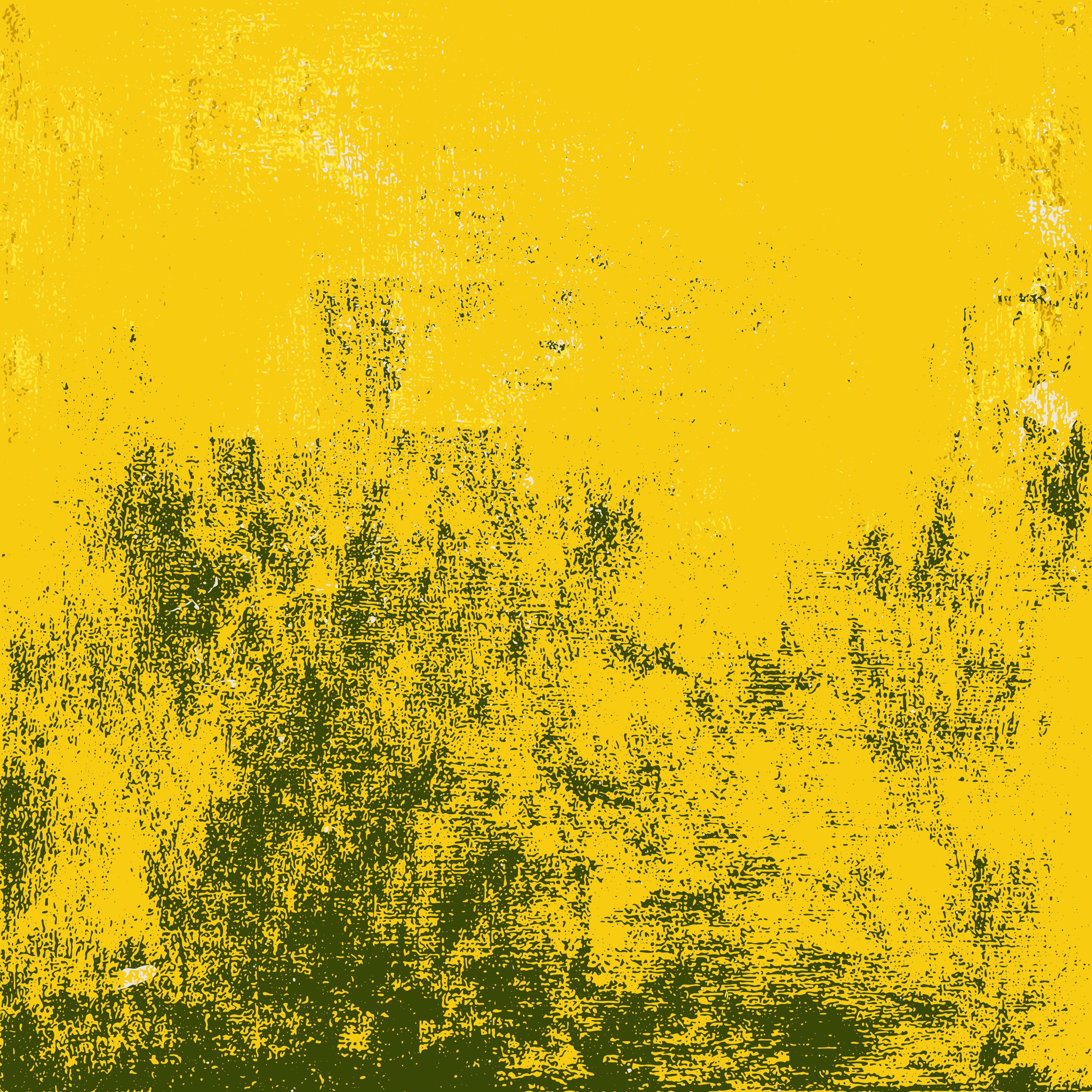 vibrant yellow wall, distressed green paint splatters, bold textured abstract background, 4K Desktop Wallpaper