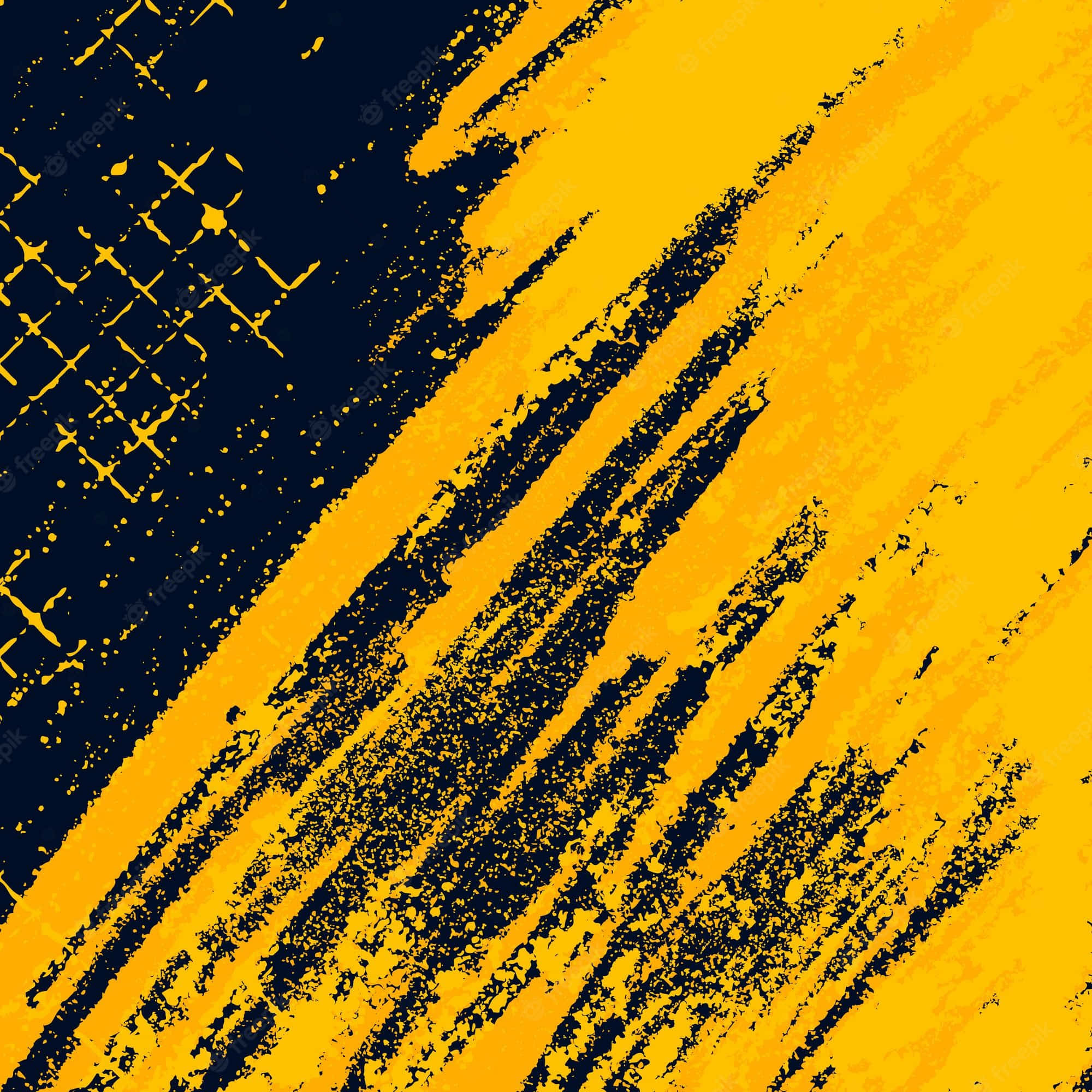 yellow grunge, vibrant yellow, deep navy, Full HD Desktop Wallpaper